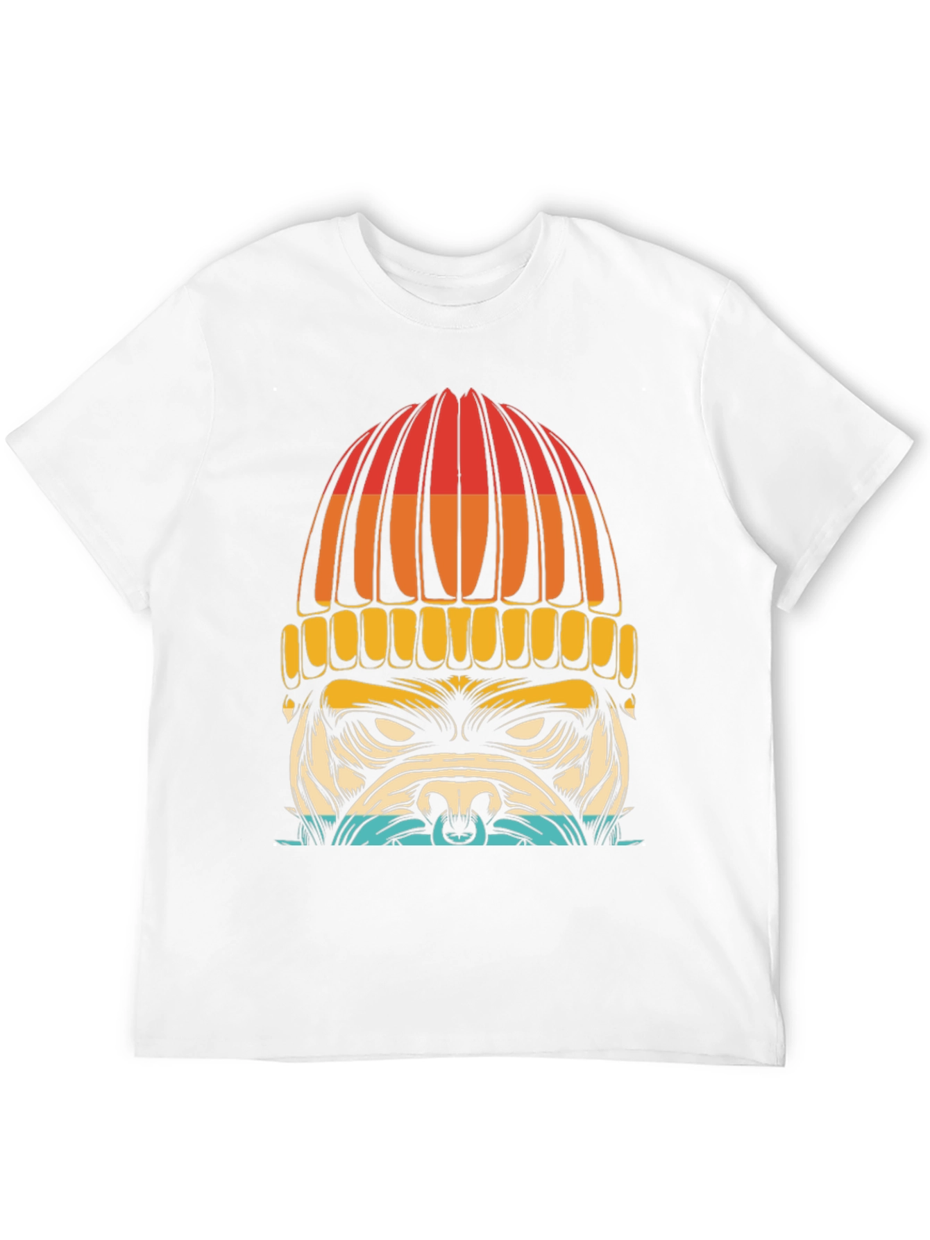 Dog in Beanie Graphic T-Shirt