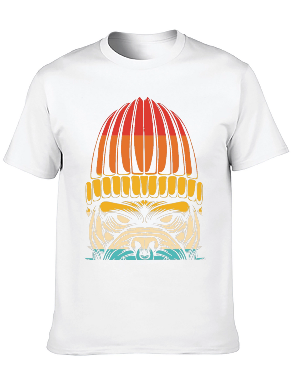 Dog in Beanie Graphic T-Shirt
