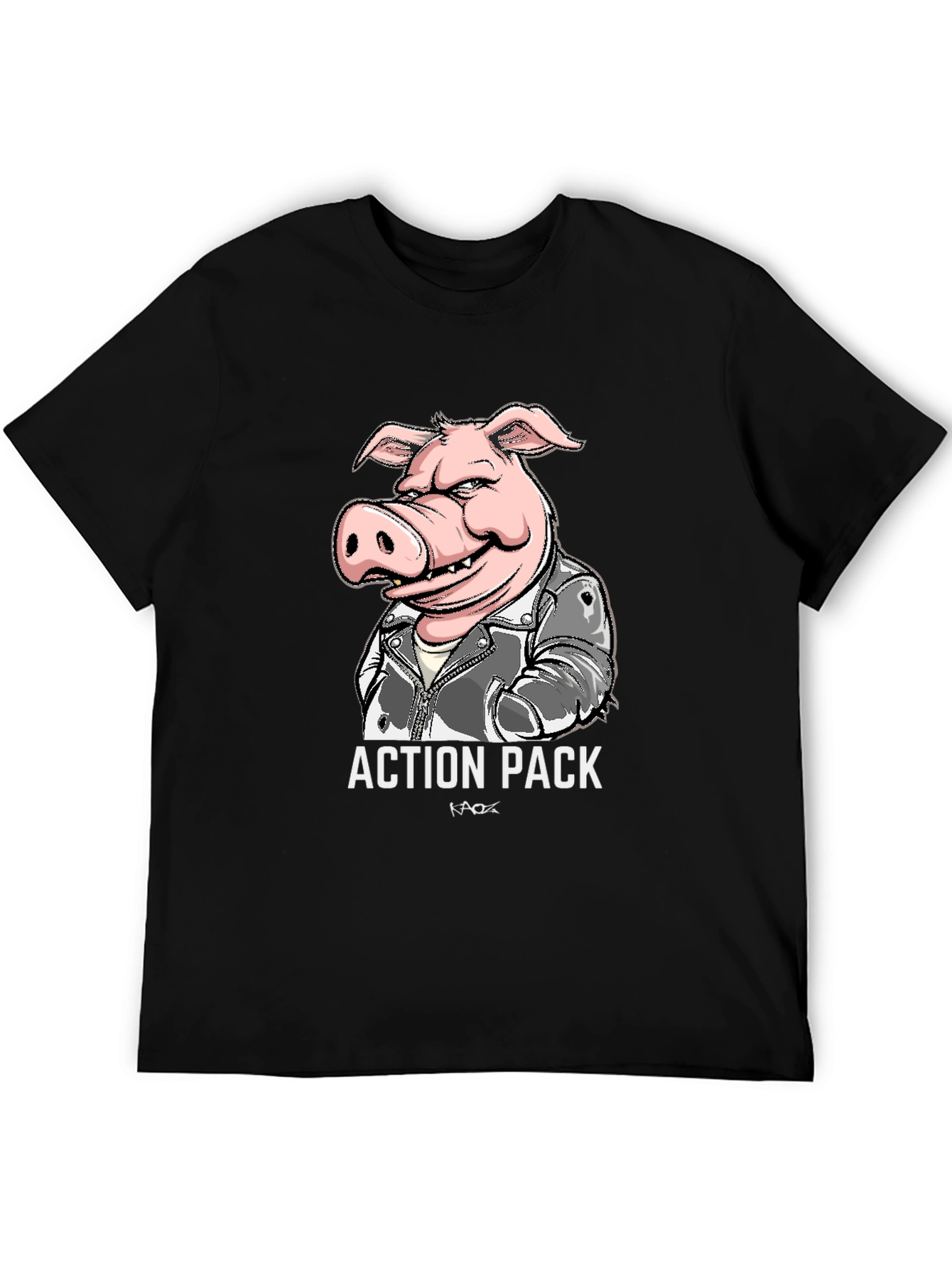 Action Pack Pig Graphic T-Shirt