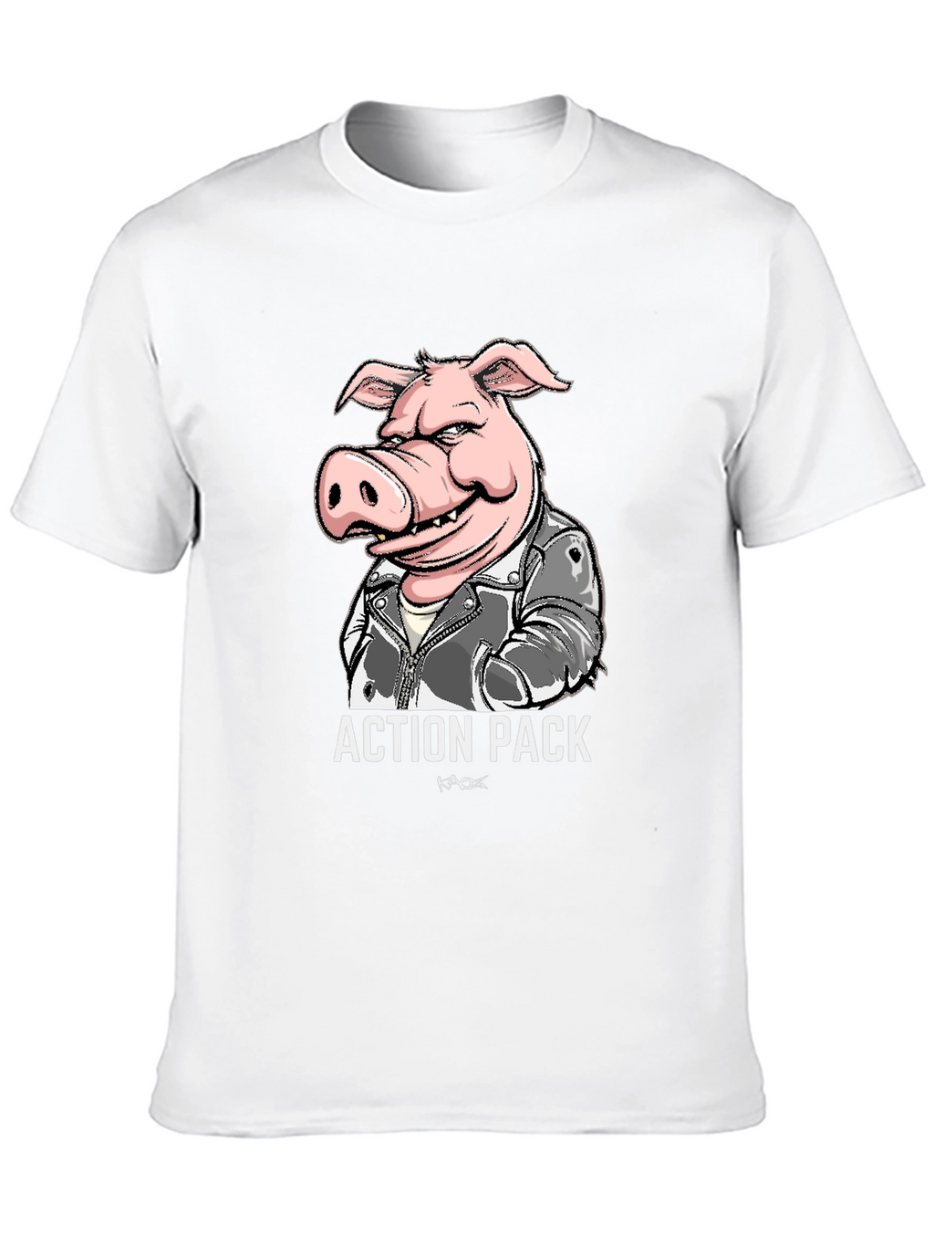 Action Pack Pig Graphic T-Shirt