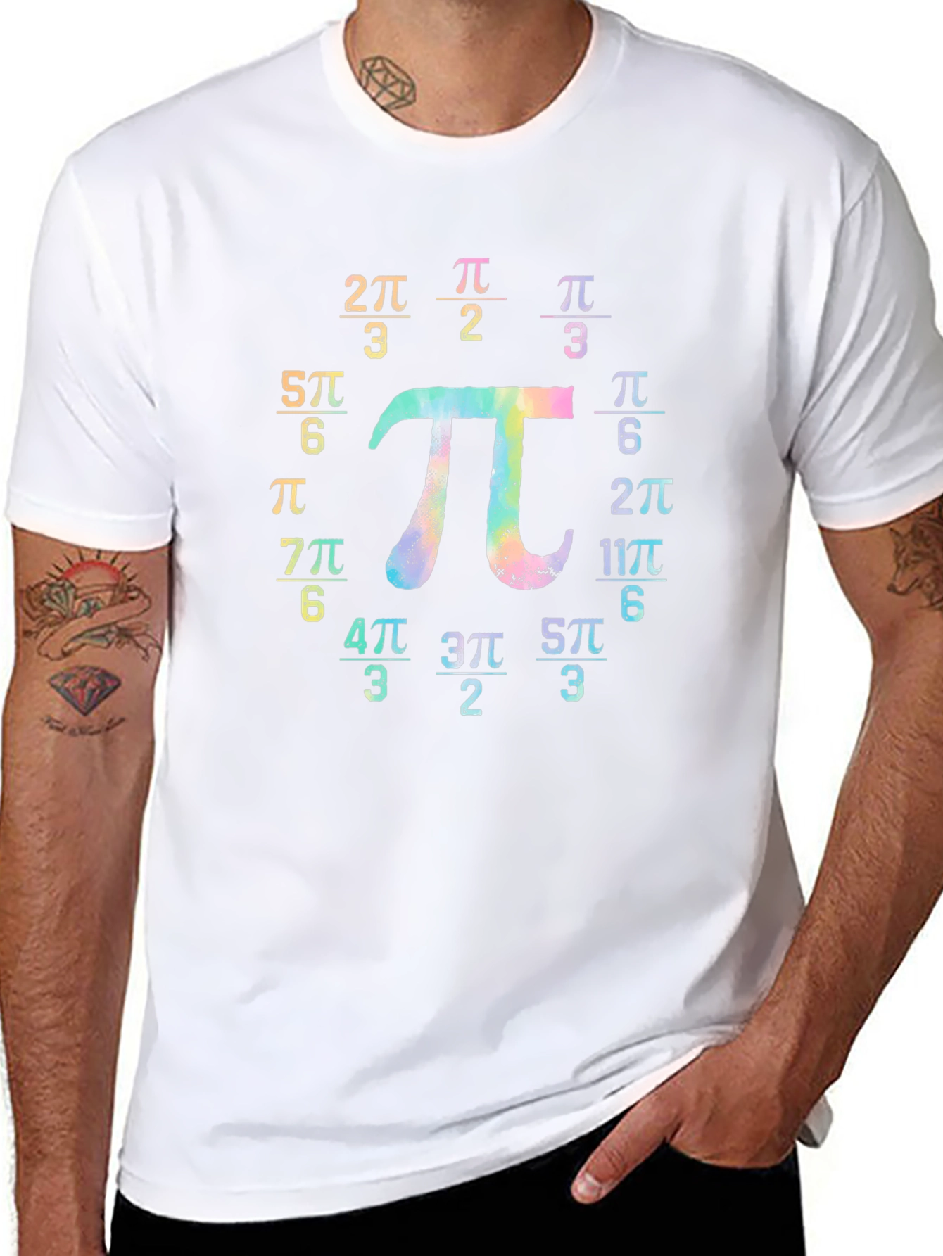 Math Pi Symbol T-Shirt Algebra Teacher Gift