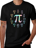Math Pi Symbol T-Shirt Algebra Teacher Gift