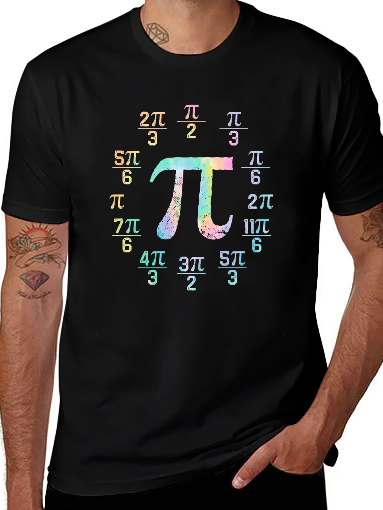 Math Pi Symbol T-Shirt Algebra Teacher Gift