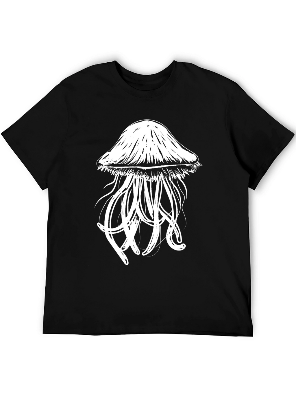 Jellyfish Graphic T-Shirt - Black