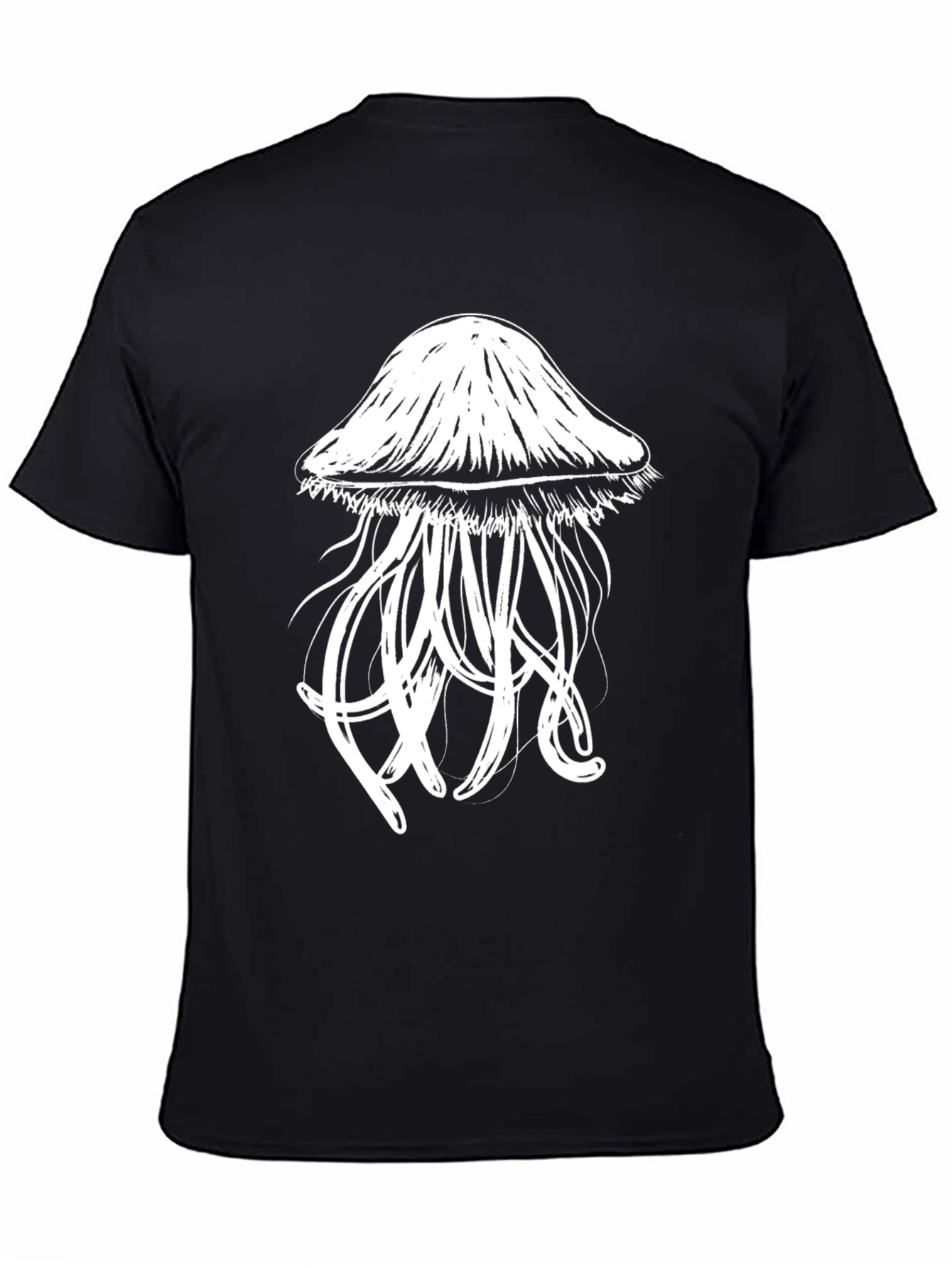 Jellyfish Graphic T-Shirt - Black