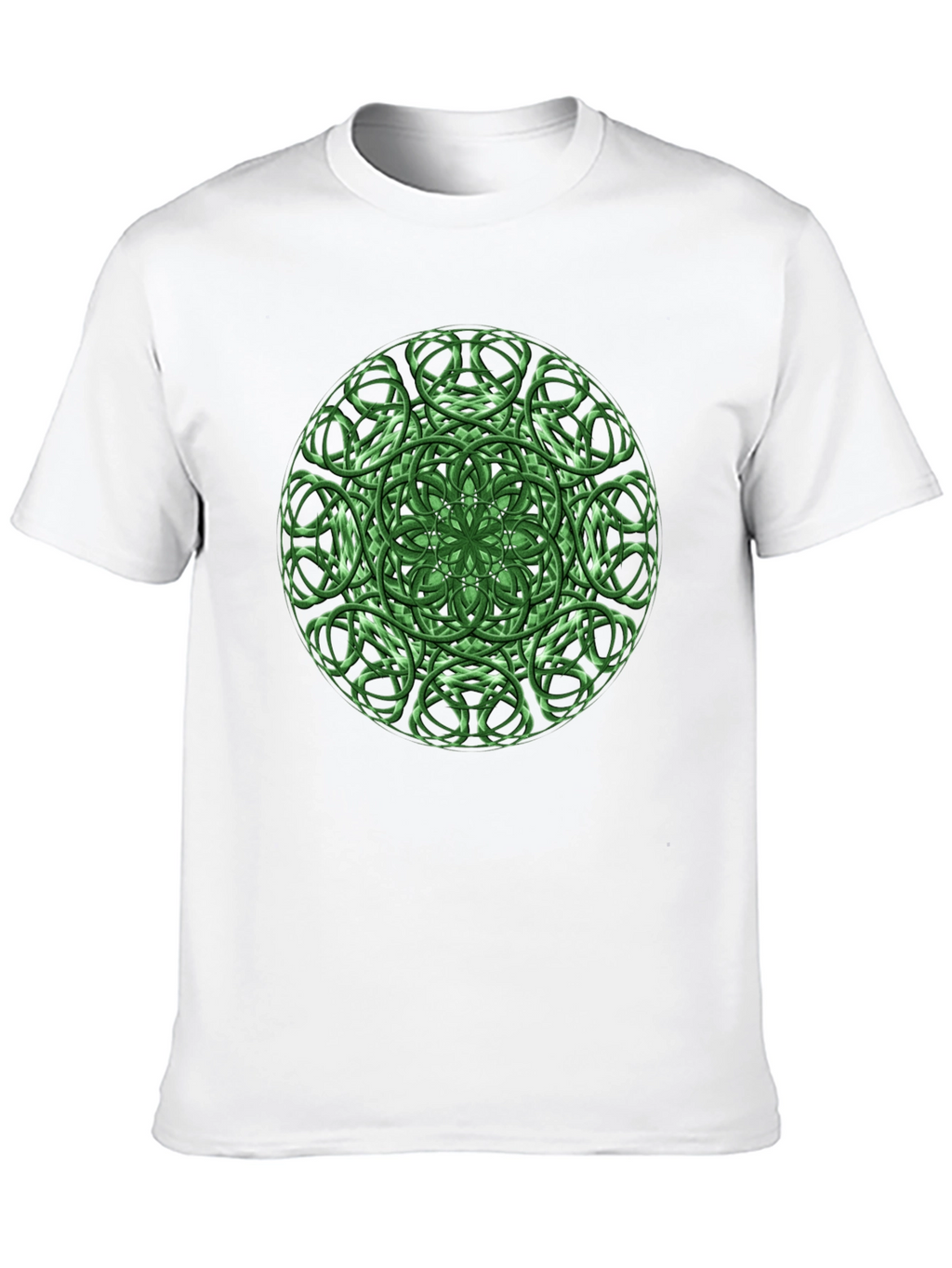 Emerald Celtic Knot Graphic Tee