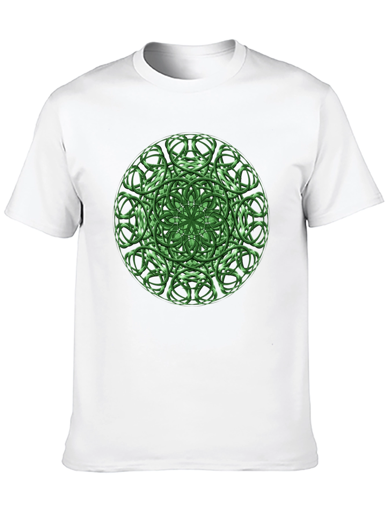 Emerald Celtic Knot Graphic Tee