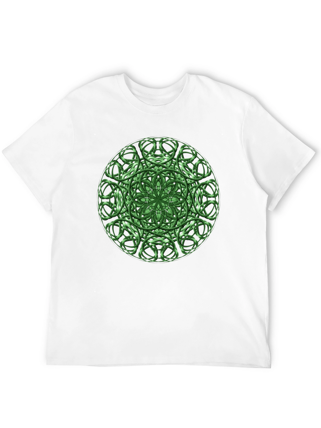 Emerald Celtic Knot Graphic Tee