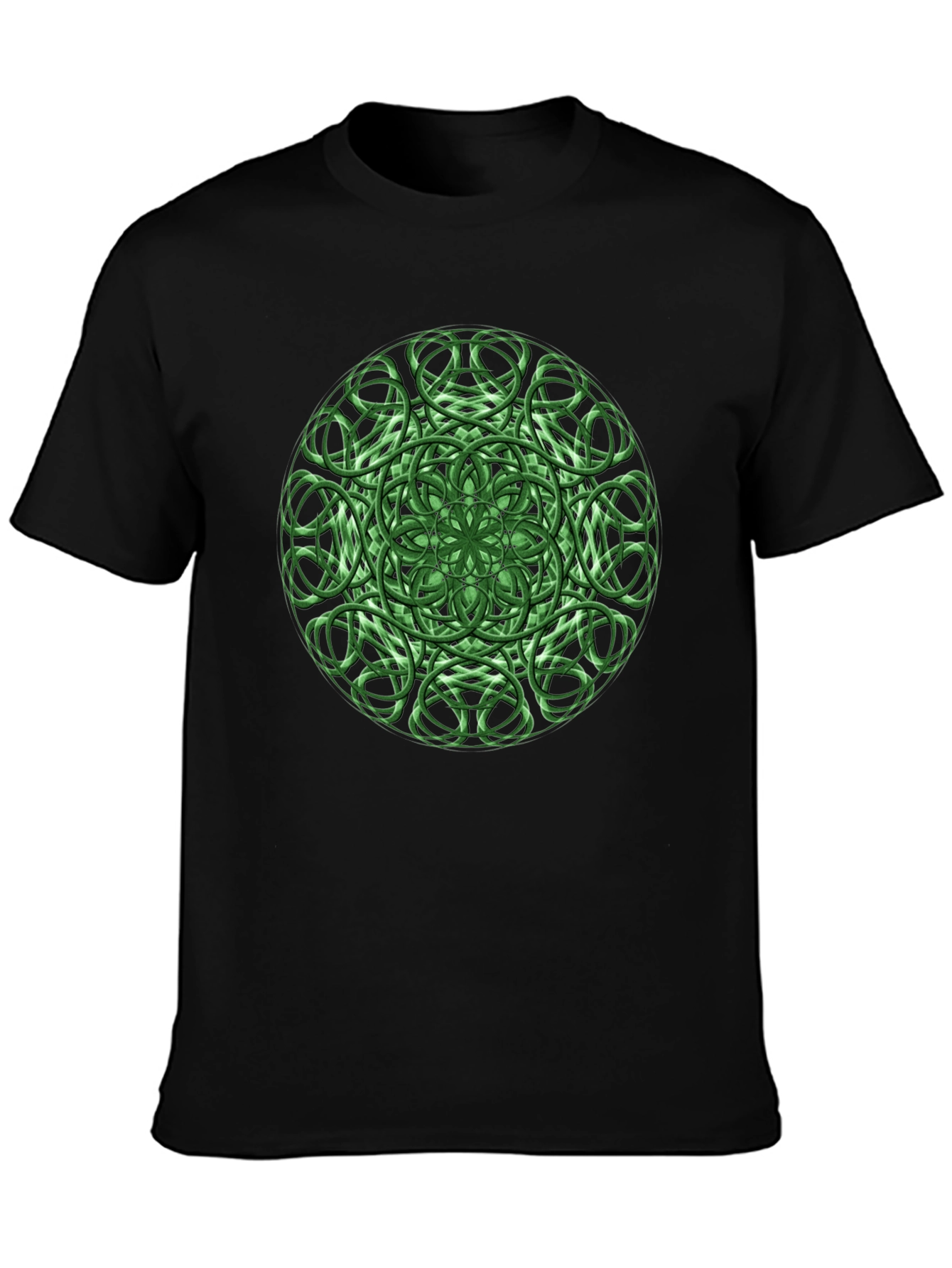 Emerald Celtic Knot Graphic Tee