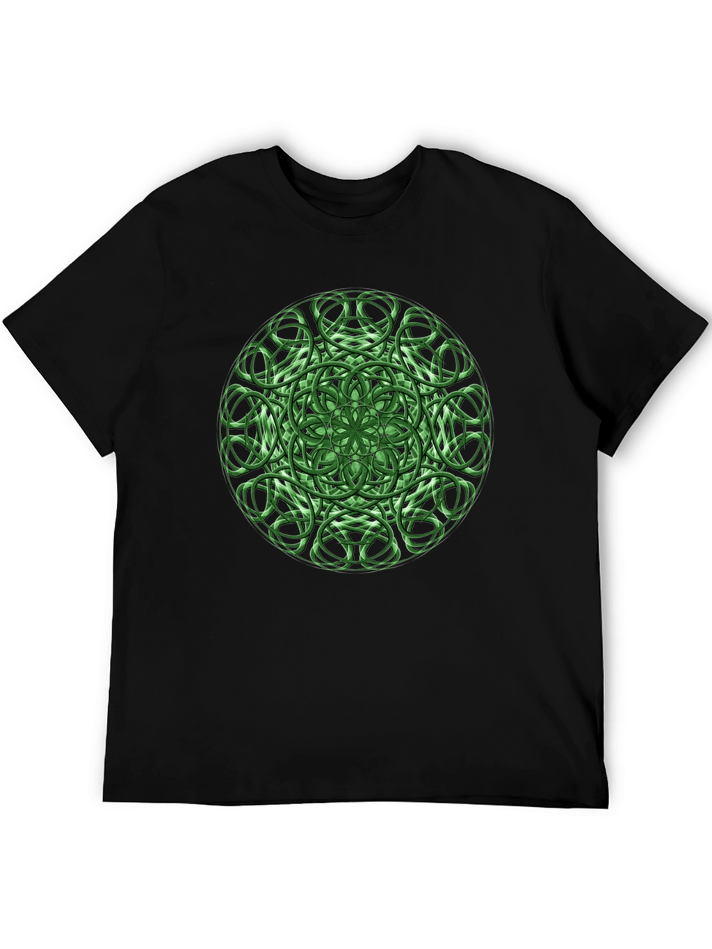 Emerald Celtic Knot Graphic Tee