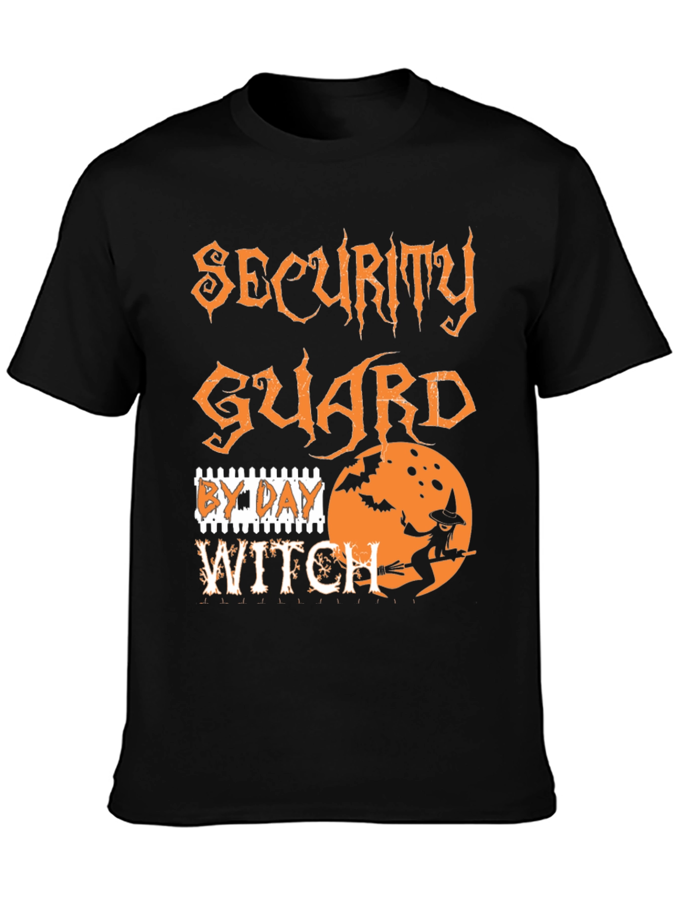 Security Guard By Day Witch By Night T-Shirt