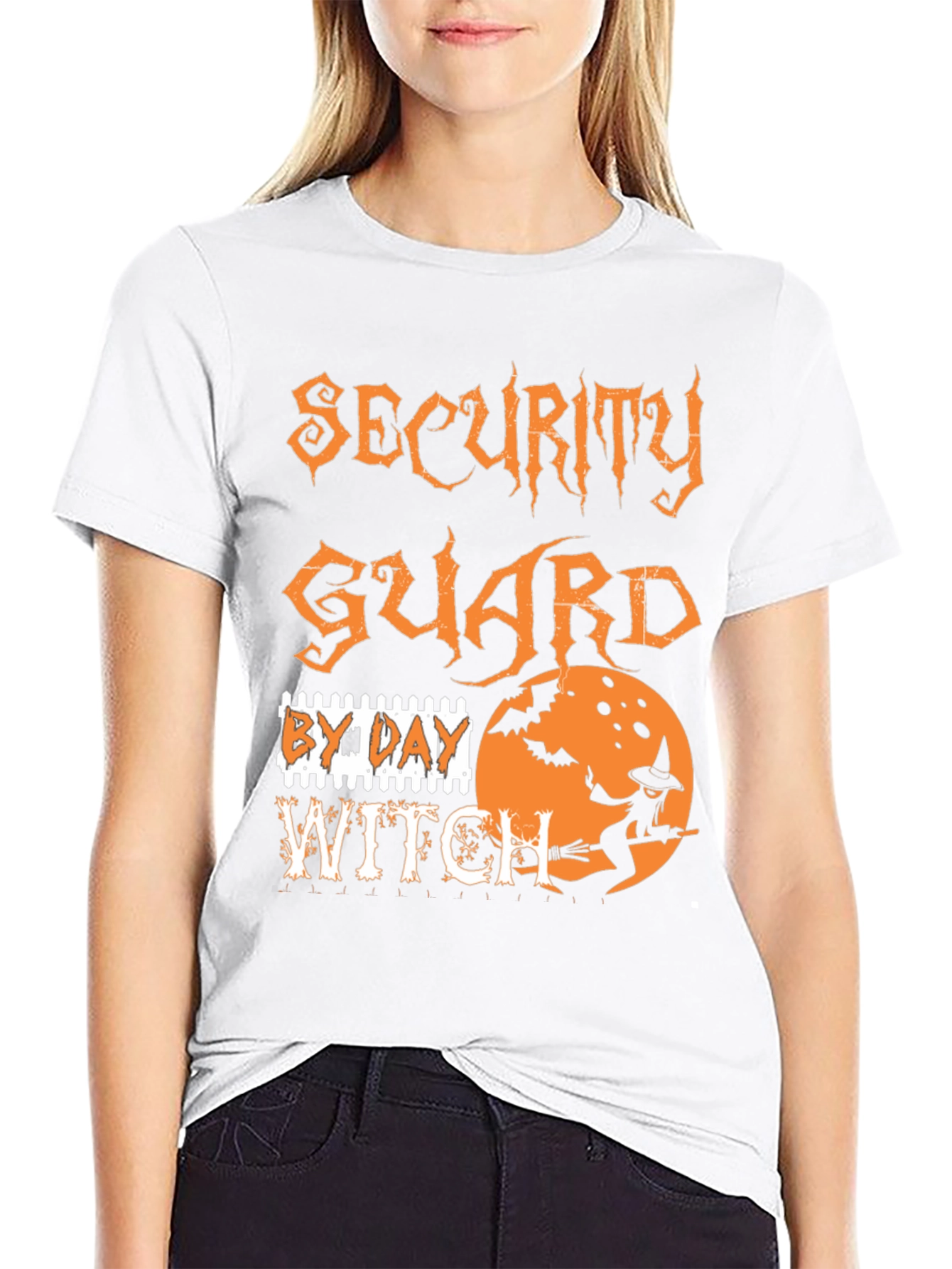 Security Guard By Day Witch By Night T-Shirt