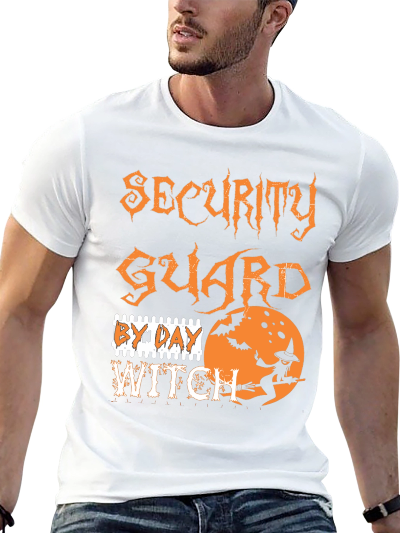 Security Guard By Day Witch By Night T-Shirt