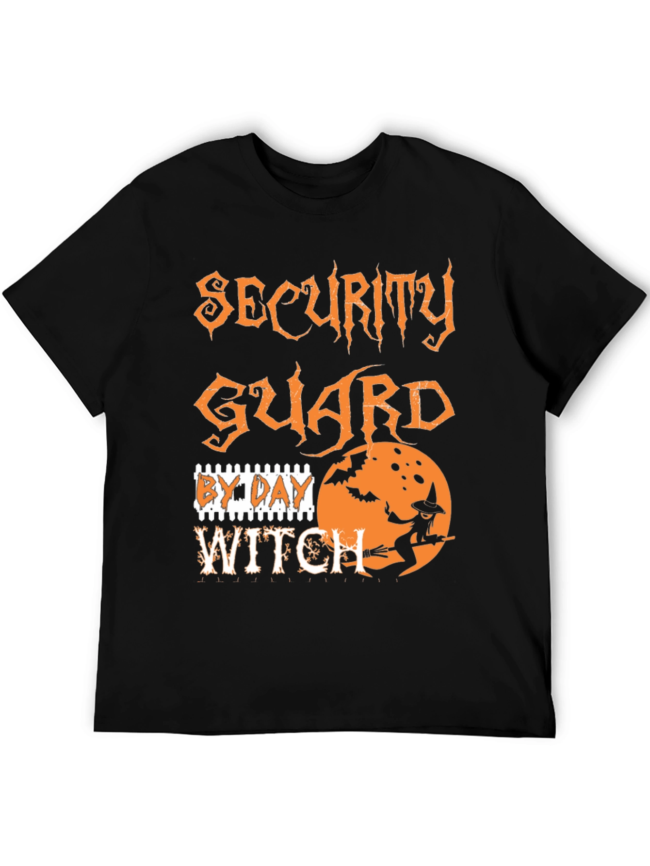 Security Guard By Day Witch By Night T-Shirt