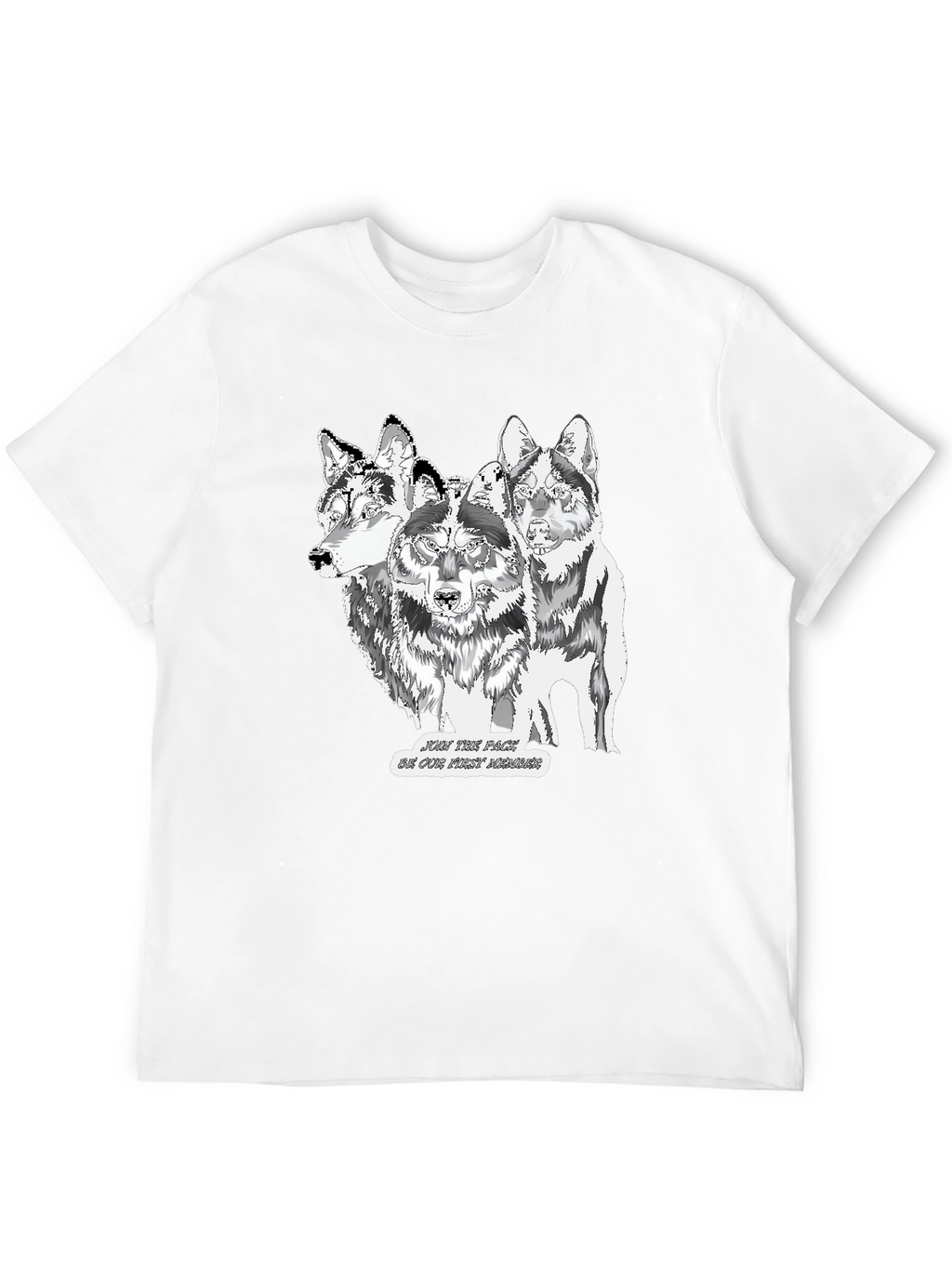 Wolf Pack Graphic T-Shirt - Join the Pack!