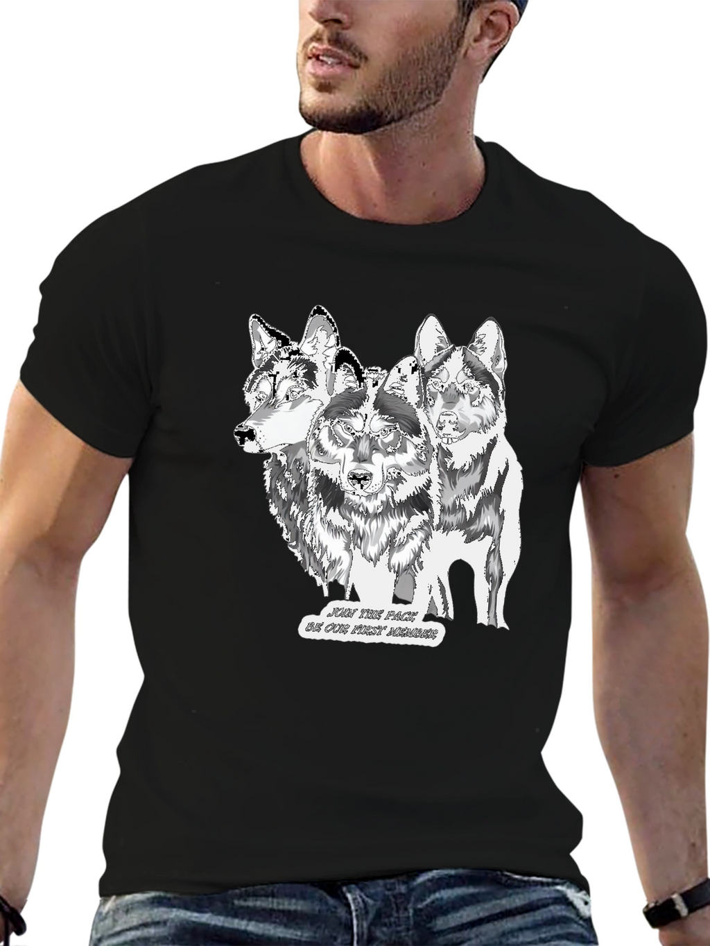 Wolf Pack Graphic T-Shirt - Join the Pack!