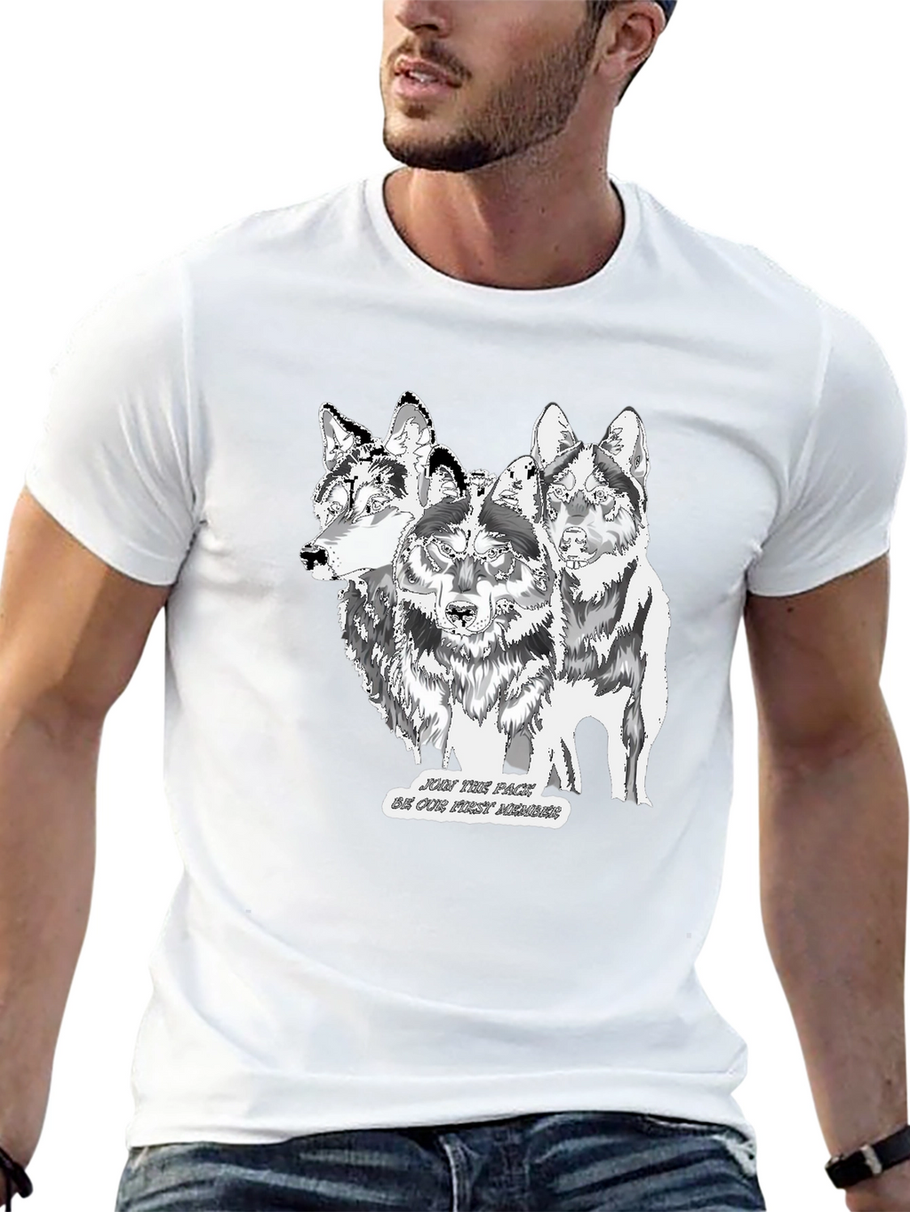 Wolf Pack Graphic T-Shirt - Join the Pack!