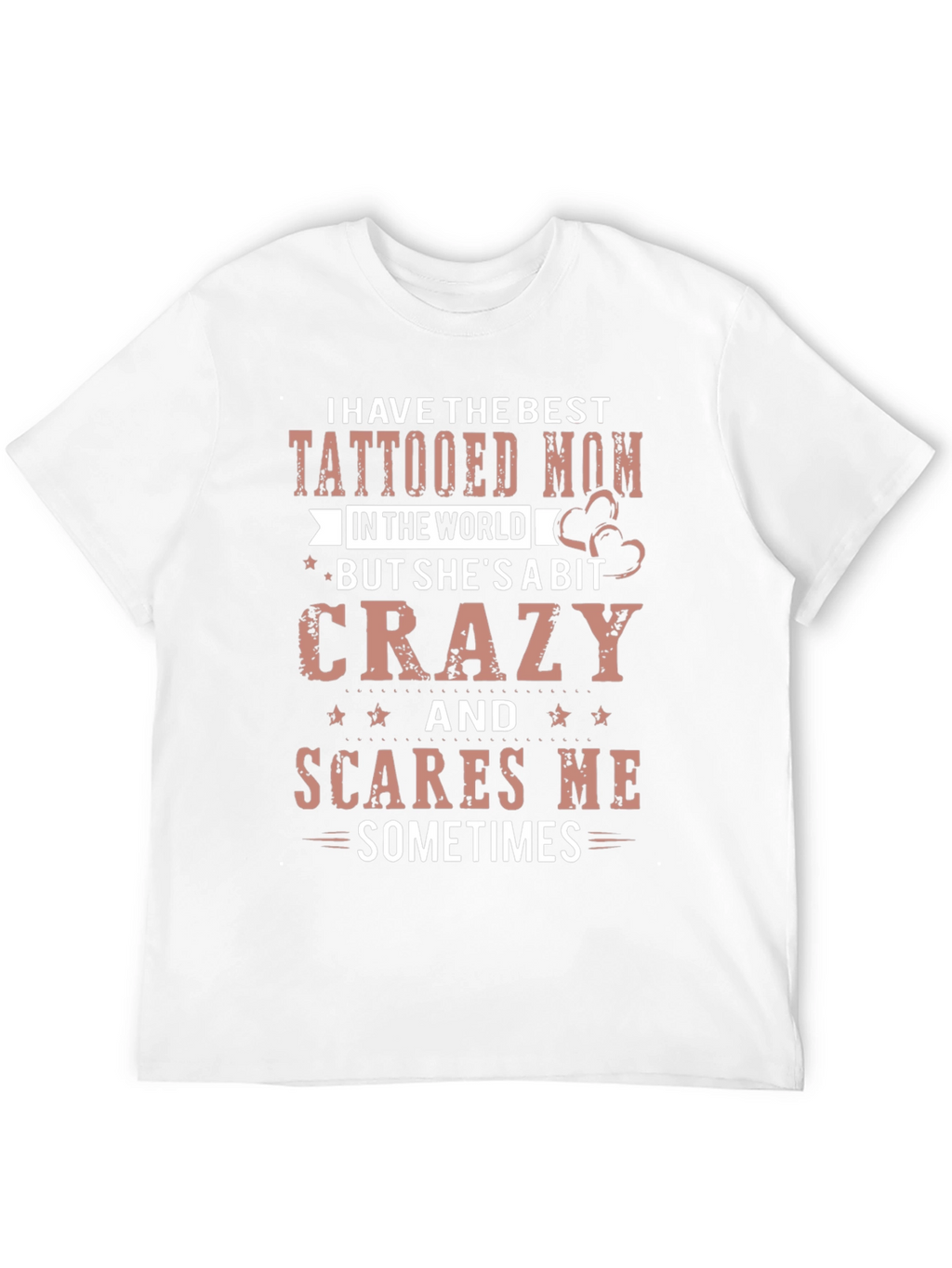 Tattooed Mom Graphic Tee - Crazy But Loved!