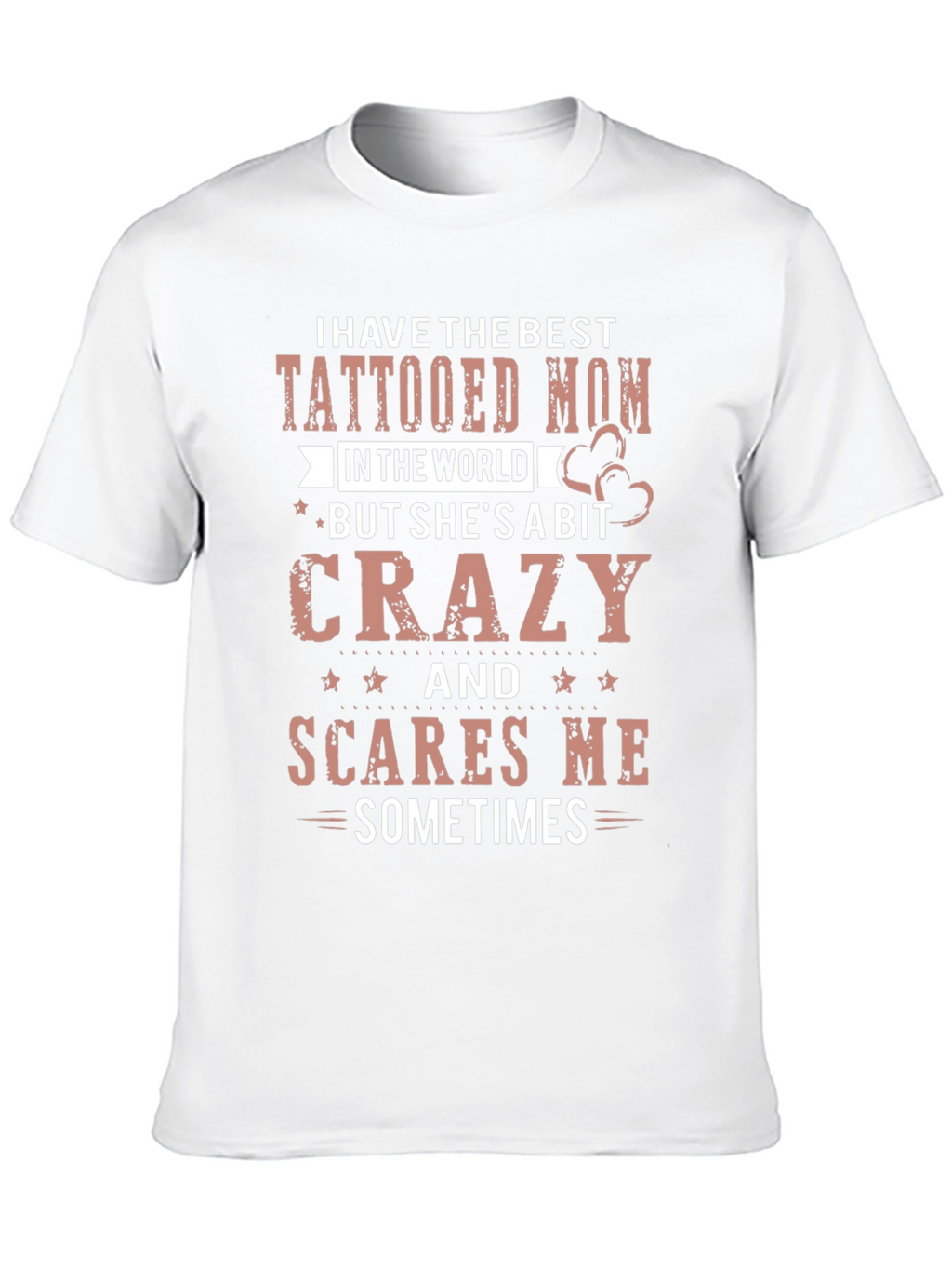 Tattooed Mom Graphic Tee - Crazy But Loved!