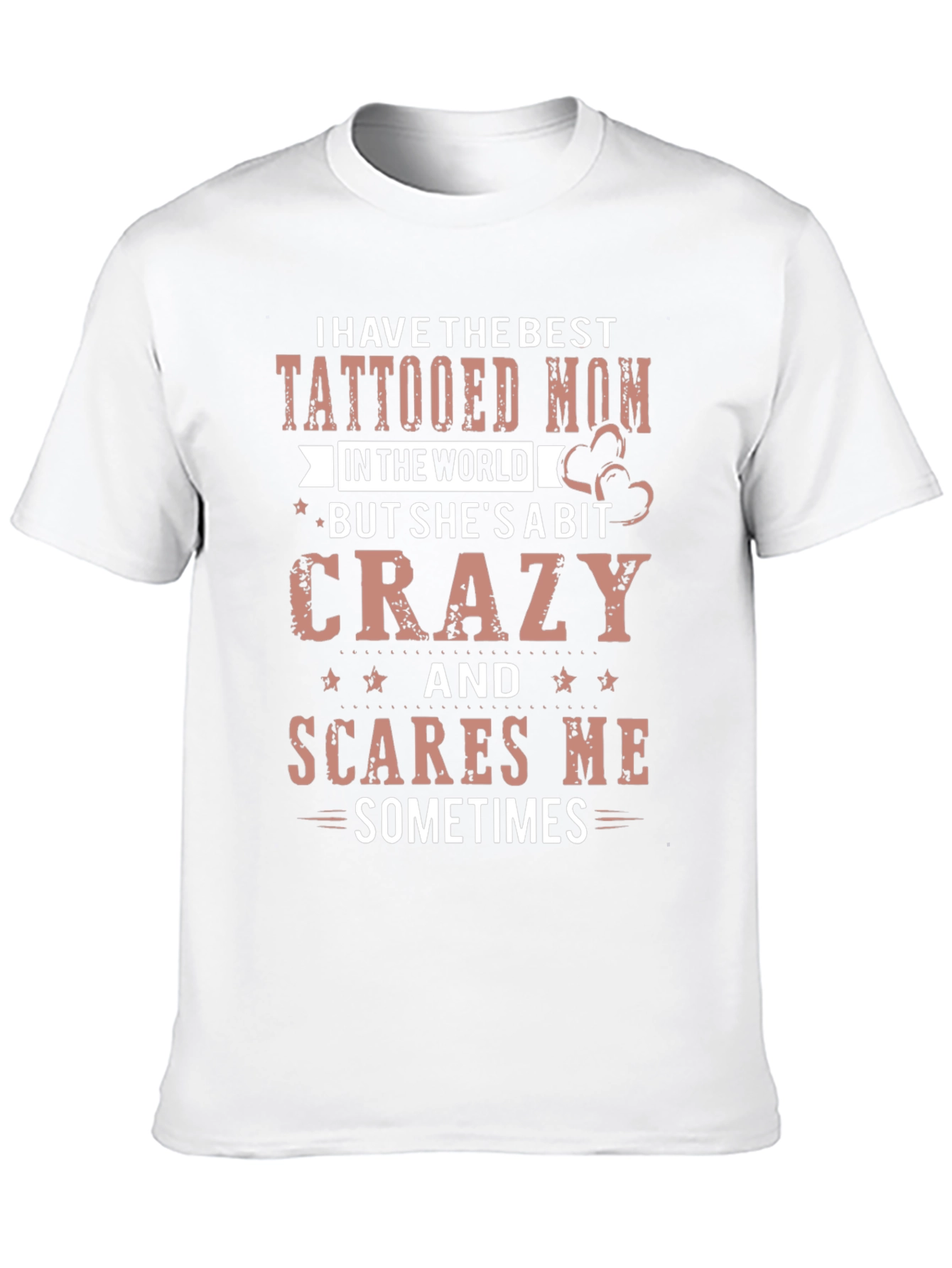 Tattooed Mom Graphic Tee - Crazy But Loved!