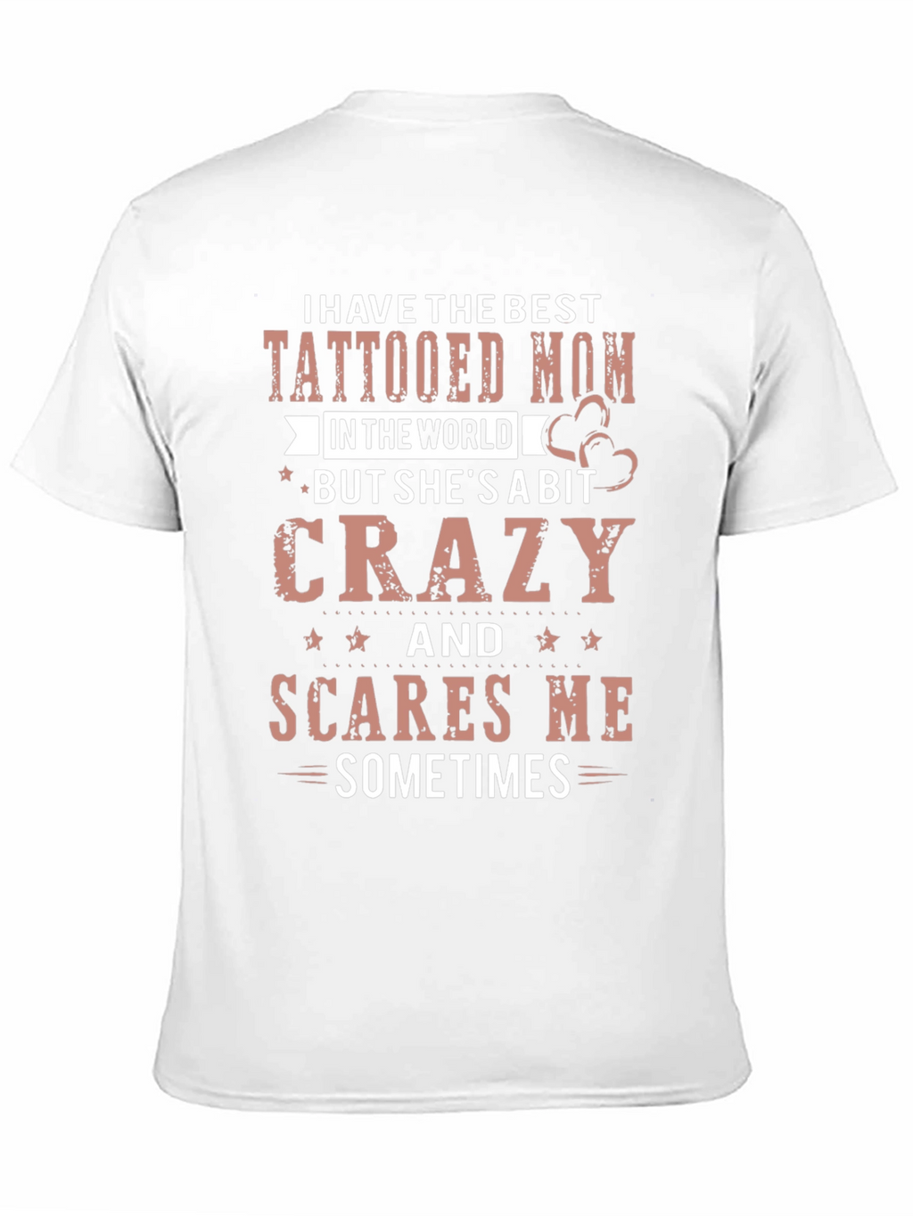 Tattooed Mom Graphic Tee - Crazy But Loved!