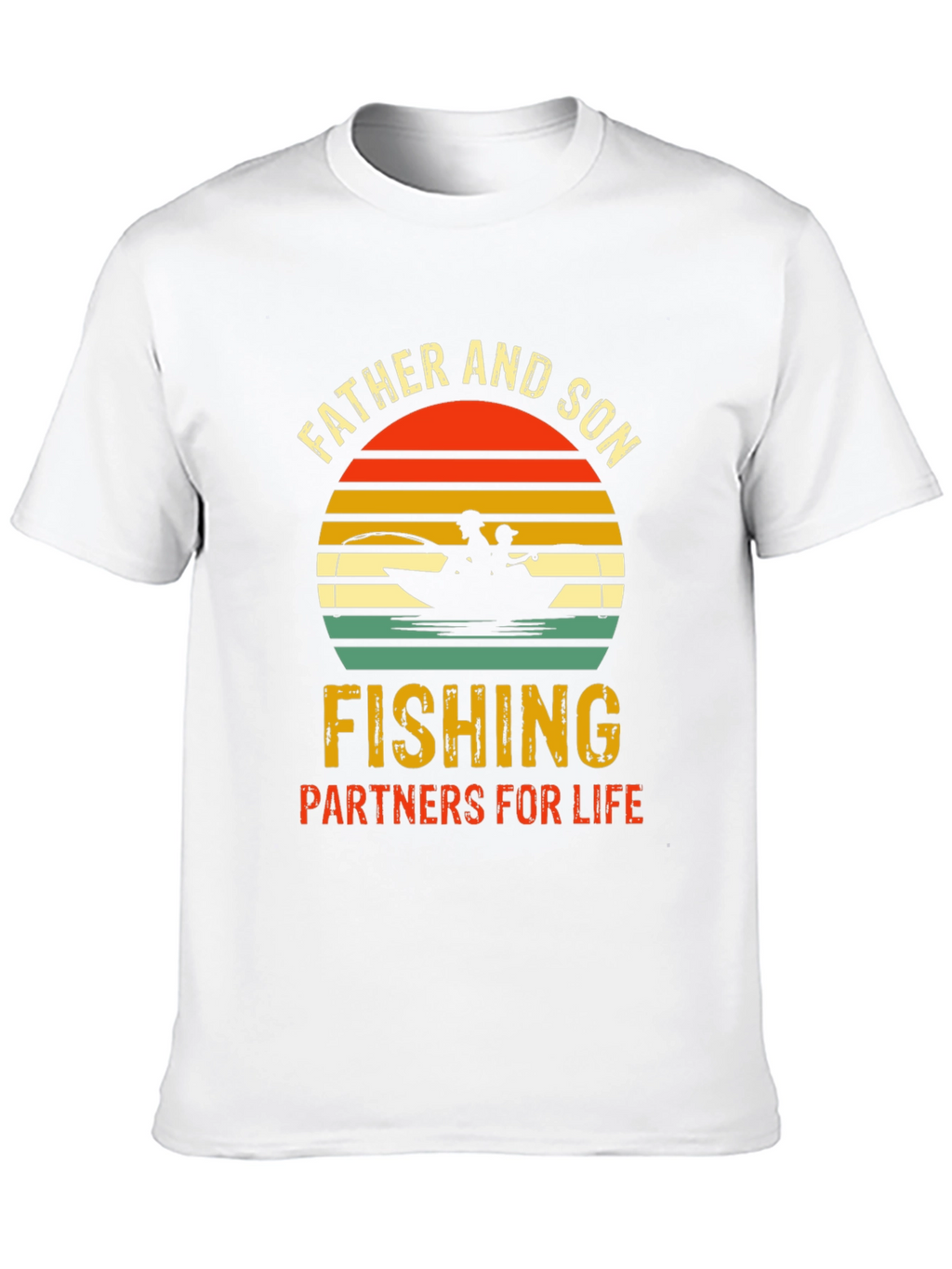 Father and Son Fishing Partners T-Shirt