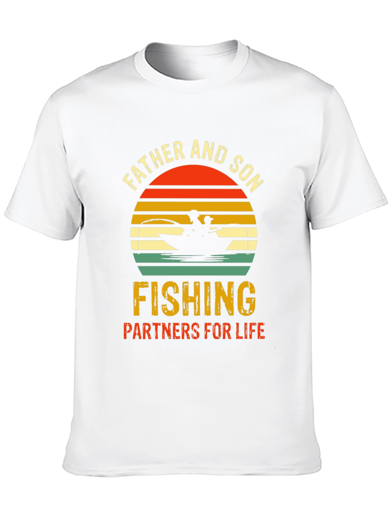 Father and Son Fishing Partners T-Shirt