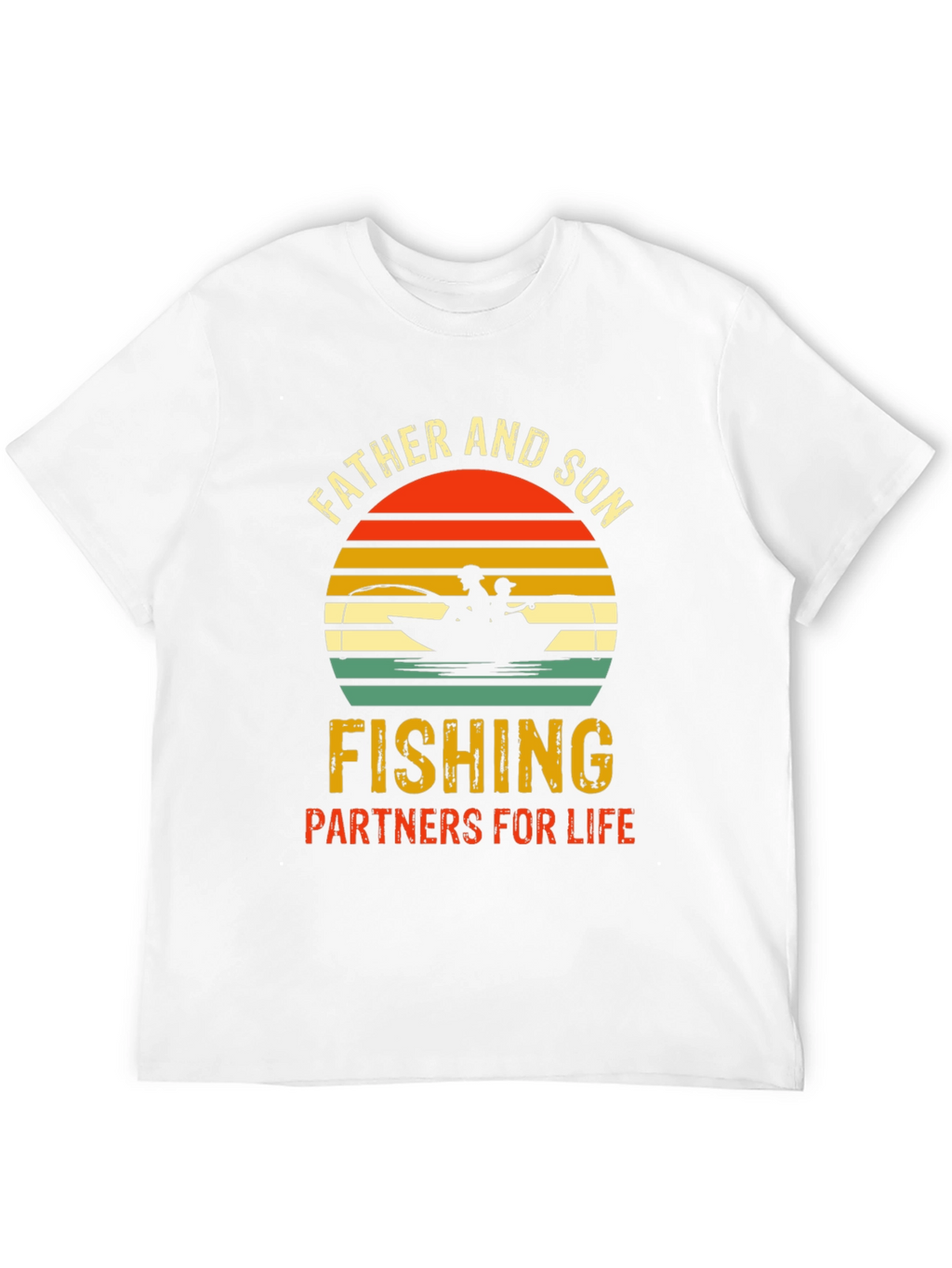Father and Son Fishing Partners T-Shirt
