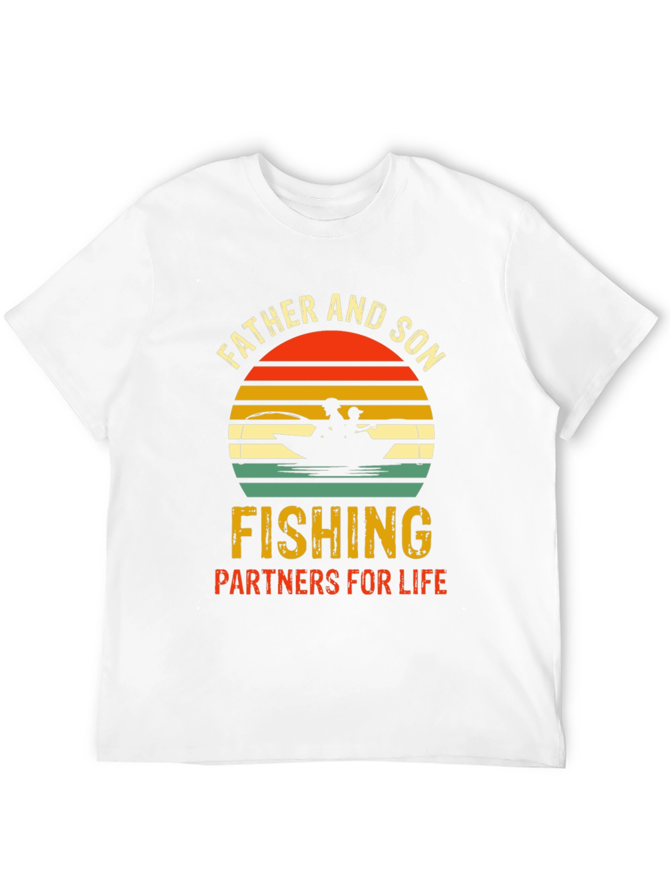 Father and Son Fishing Partners T-Shirt