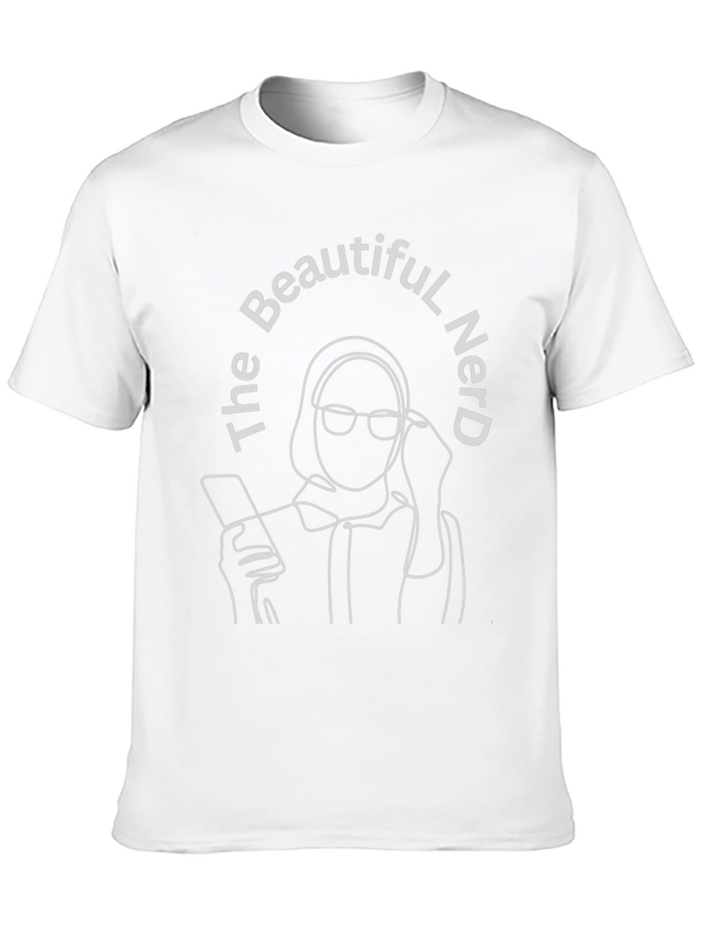 The Beautiful Nerd T-Shirt - Unisex Cotton Tee