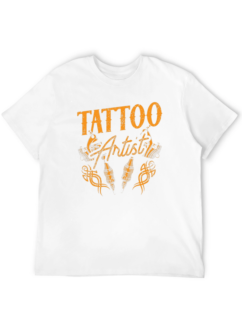 Tattoo Artist Graphic Tee - Black Cotton T-Shirt