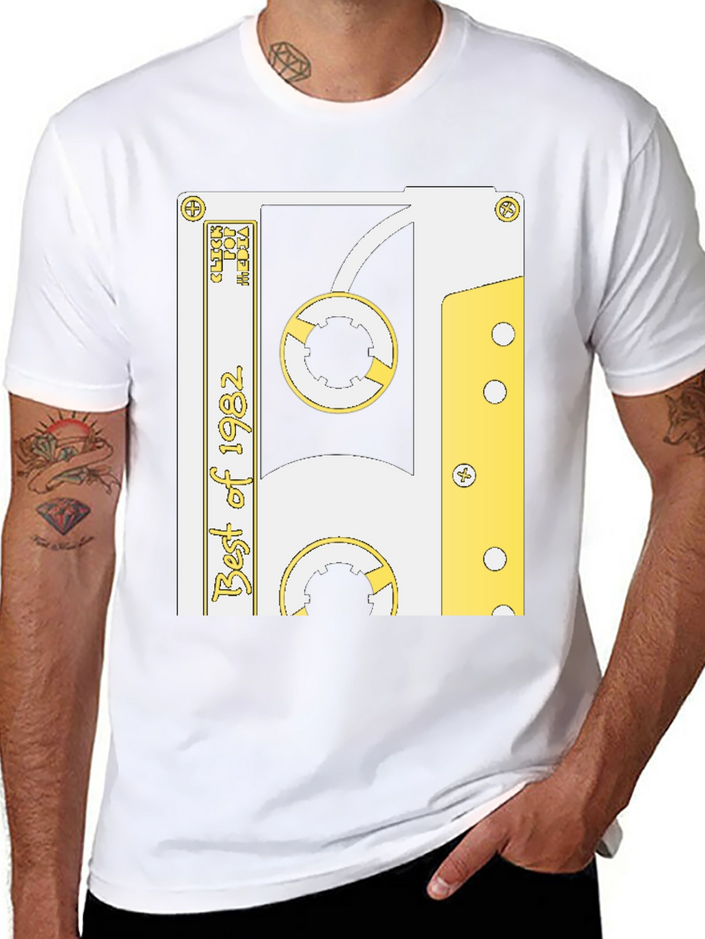 Retro 1982 Mixtape Graphic Tee