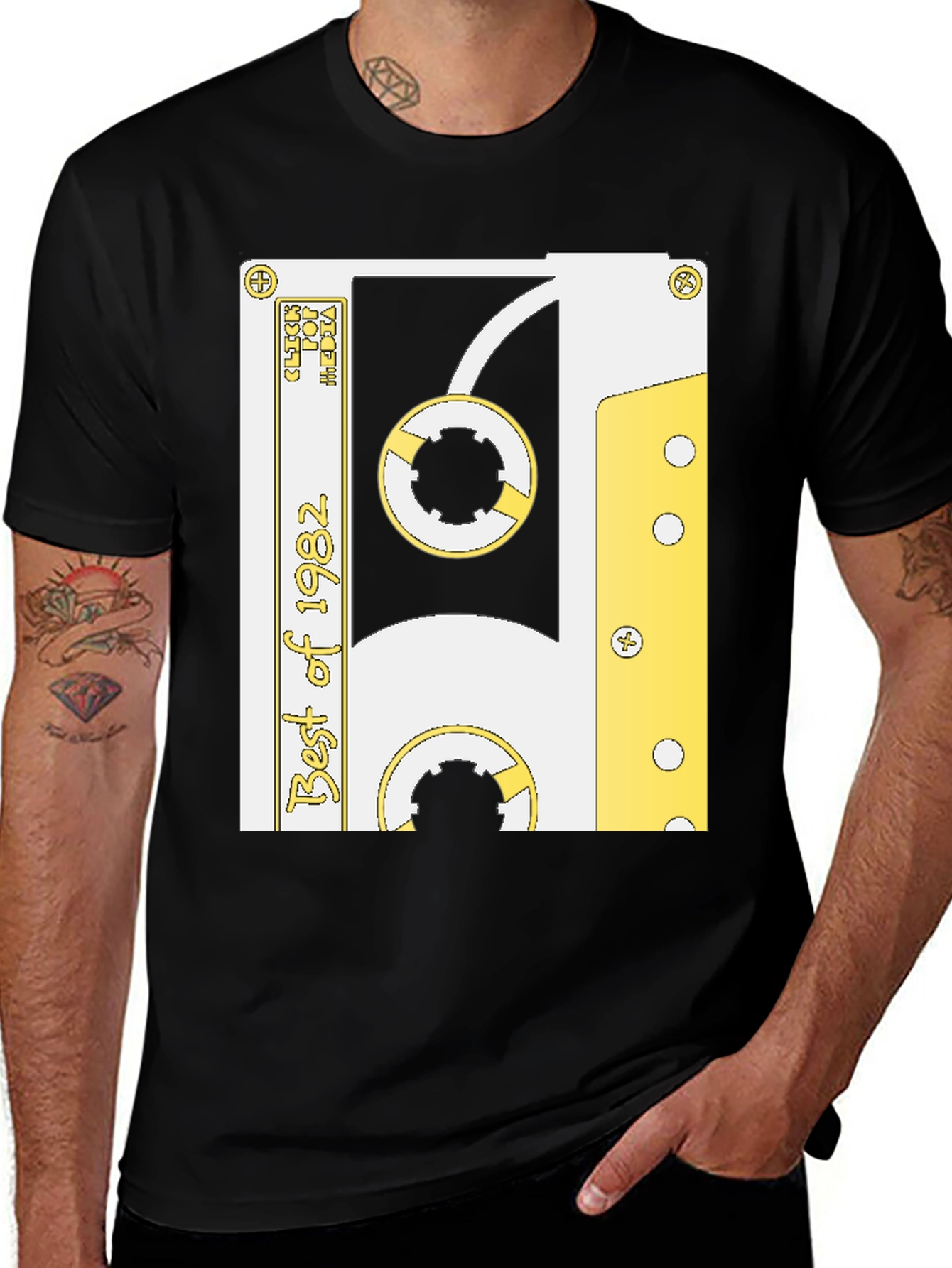 Retro 1982 Mixtape Graphic Tee