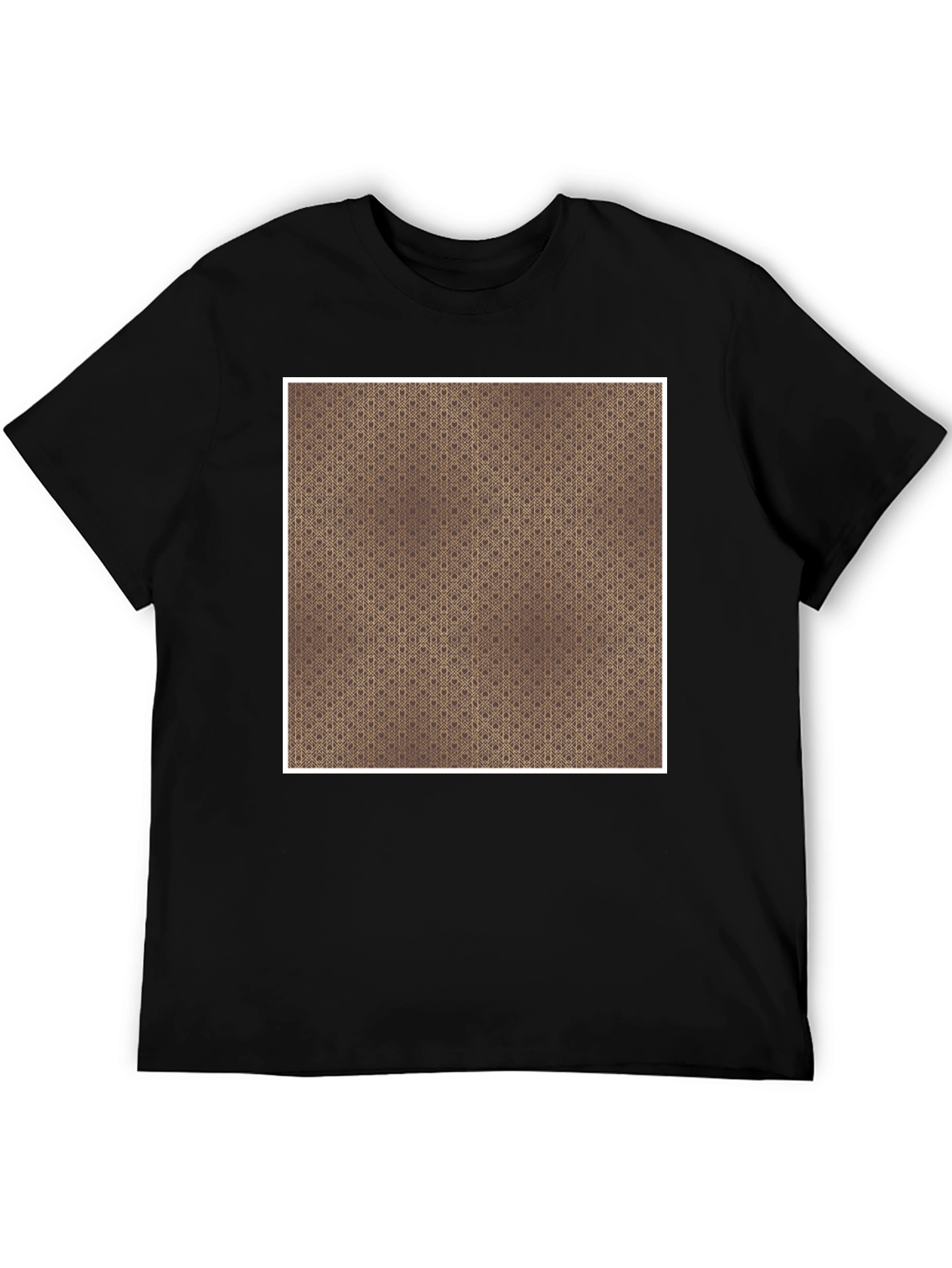 Geometric Pattern Tee - Stylish Comfort