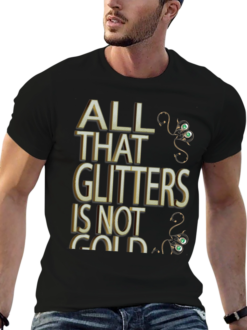 All That Glitters Mens Graphic Tee