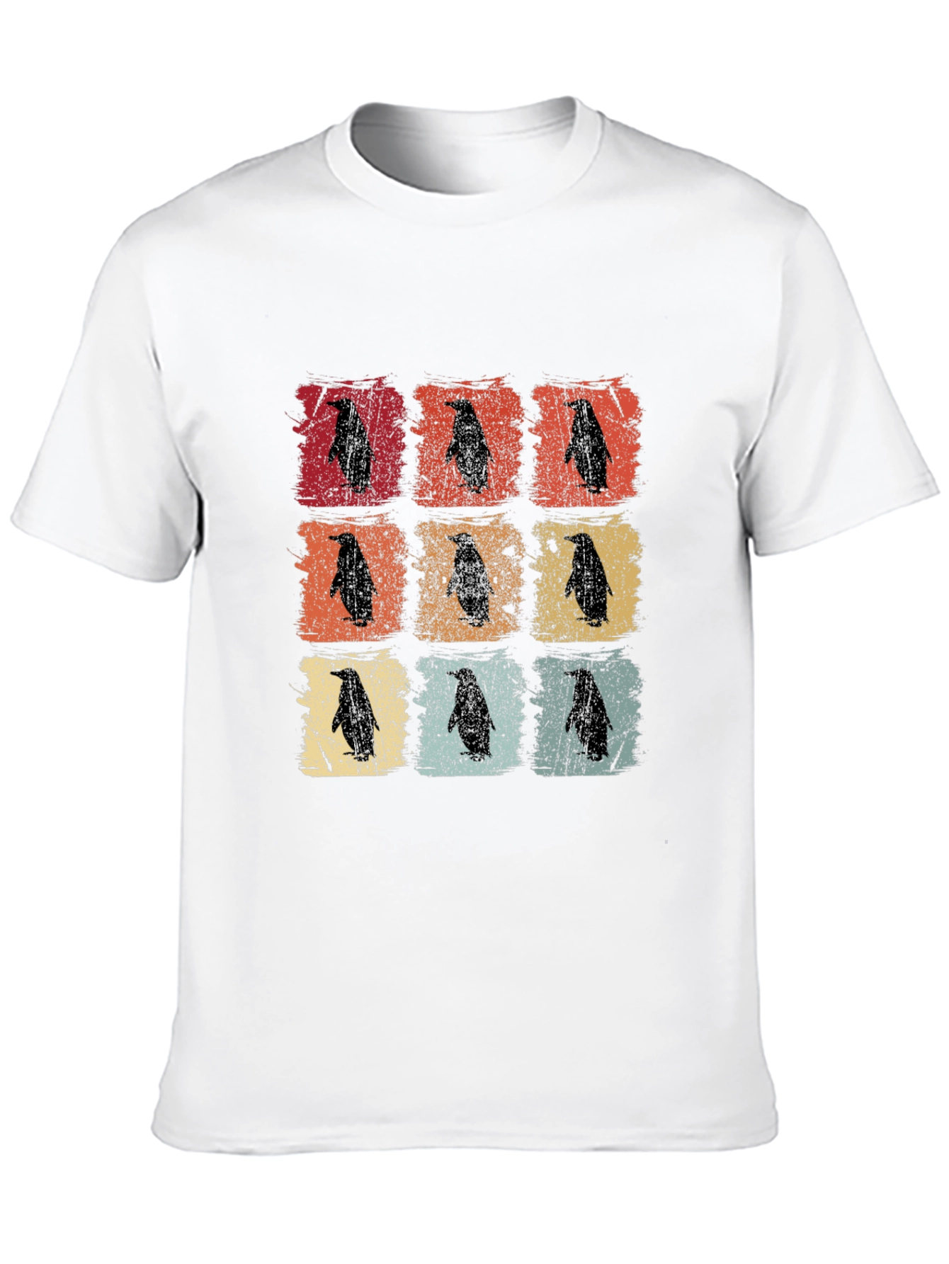 Retro Penguin T-Shirt - Vintage Style Graphic Tee