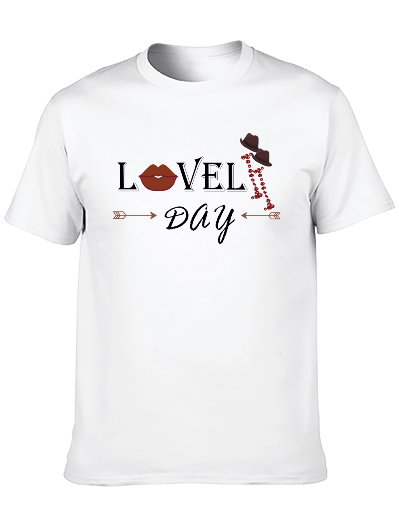 Lovely Day Graphic Tee - Black