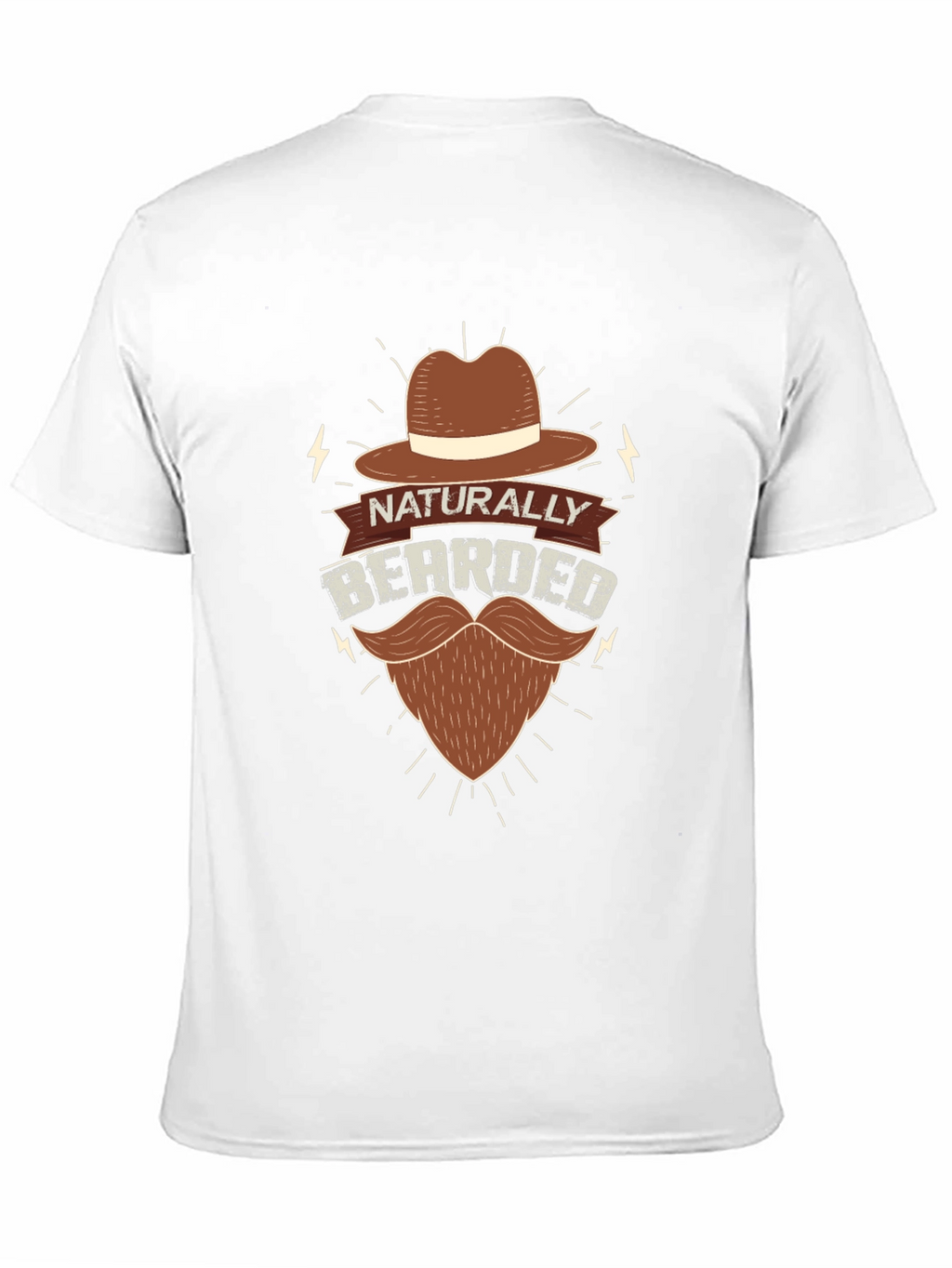 Naturally Bearded Graphic Tee