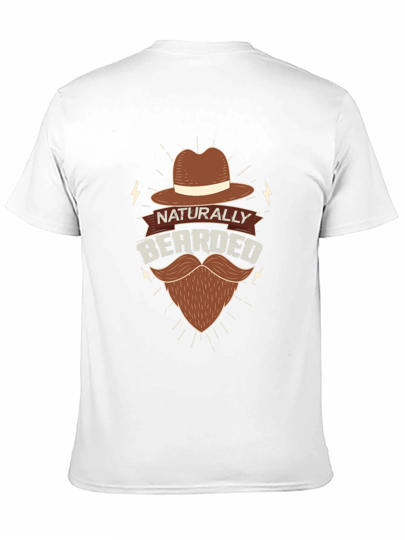 Naturally Bearded Graphic Tee