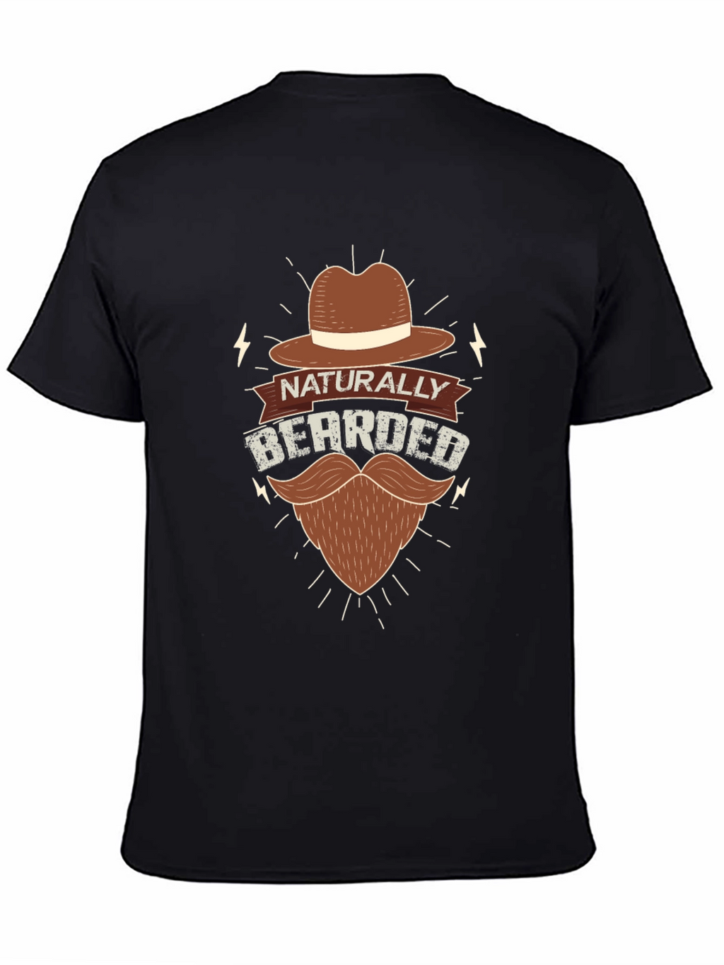 Naturally Bearded Graphic Tee