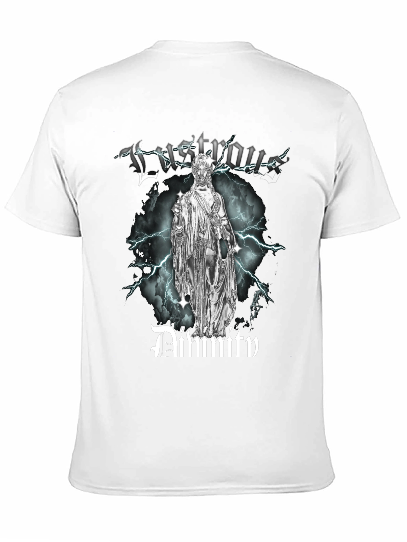 Lustrous Divinity T-Shirt: Bold Graphic Tee