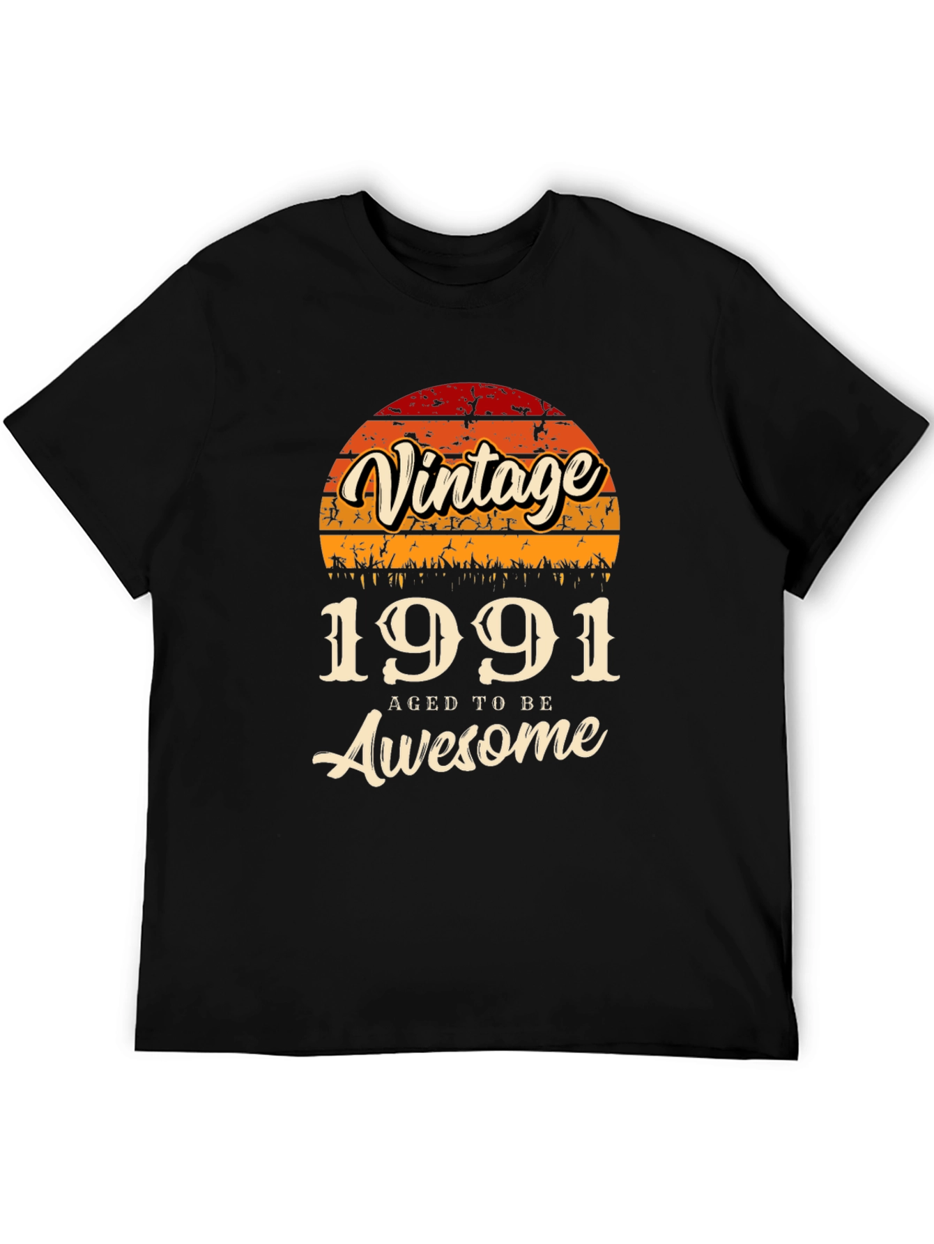 Vintage 1991 Aged to Be Awesome T-Shirt