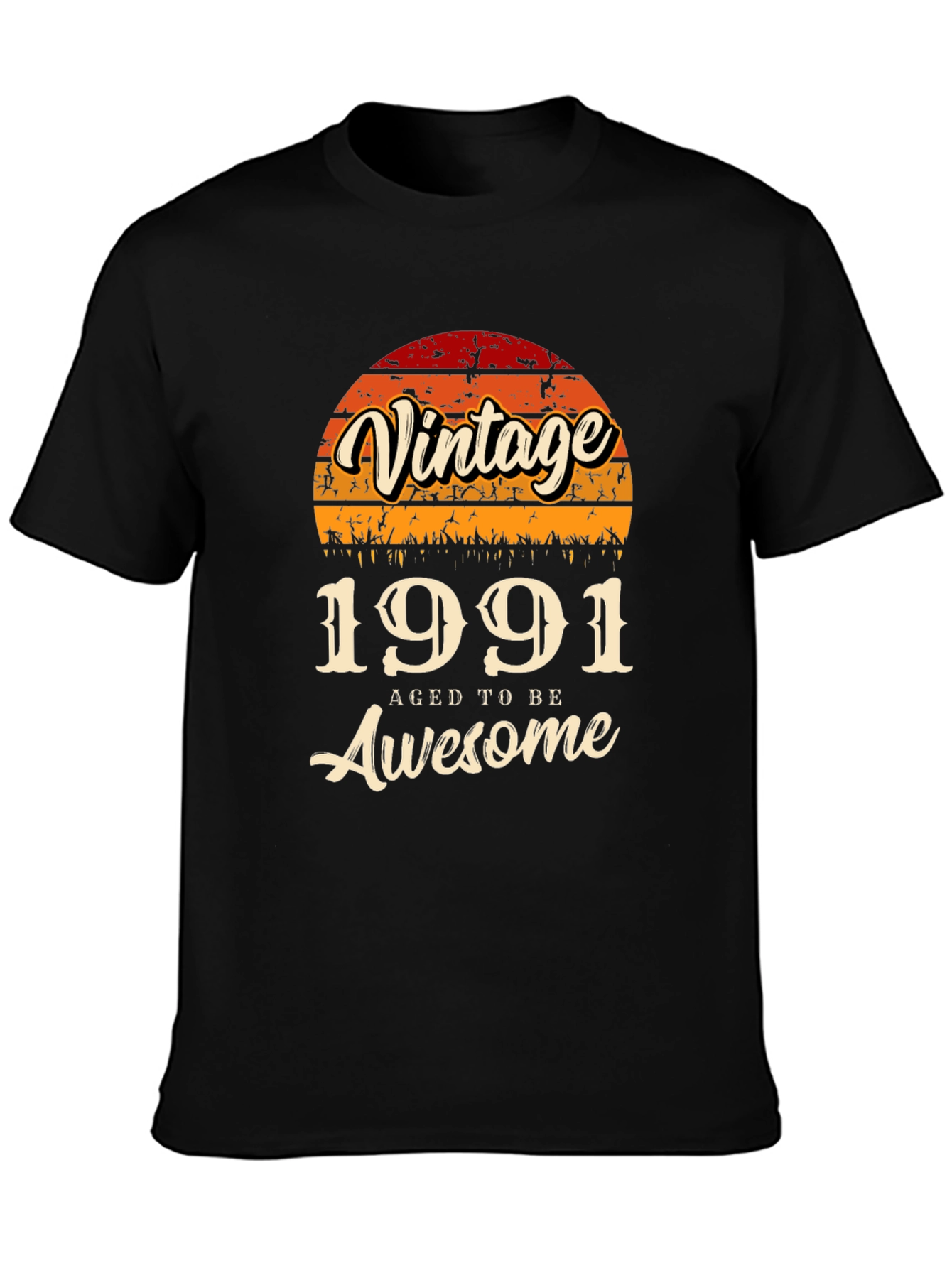 Vintage 1991 Aged to Be Awesome T-Shirt