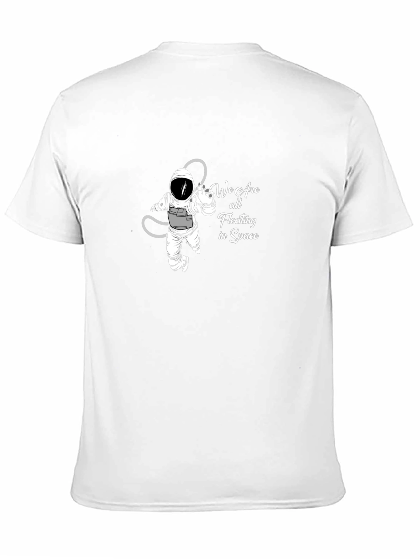 Astronaut T-Shirt: Floating in Space Design