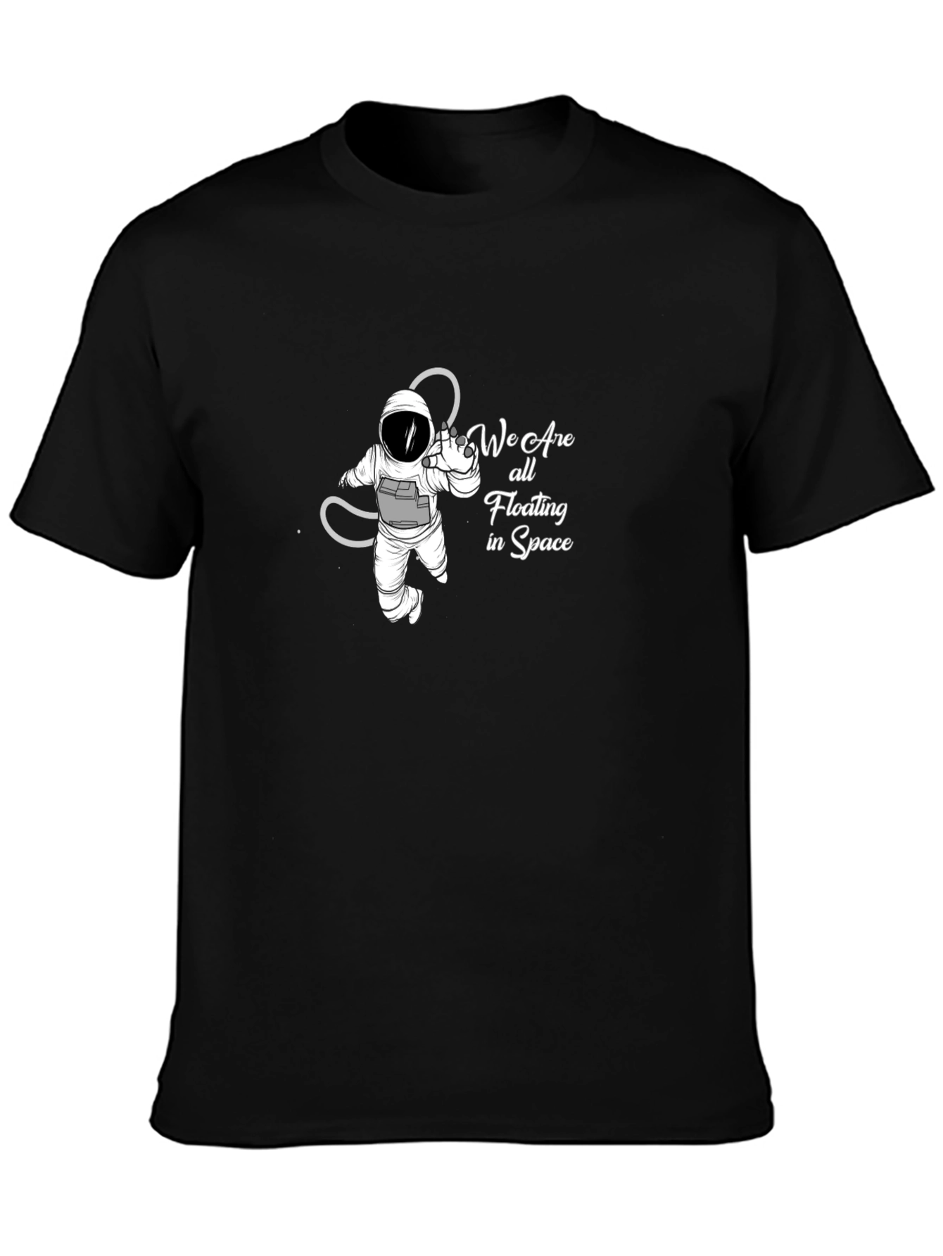 Astronaut T-Shirt: Floating in Space Design