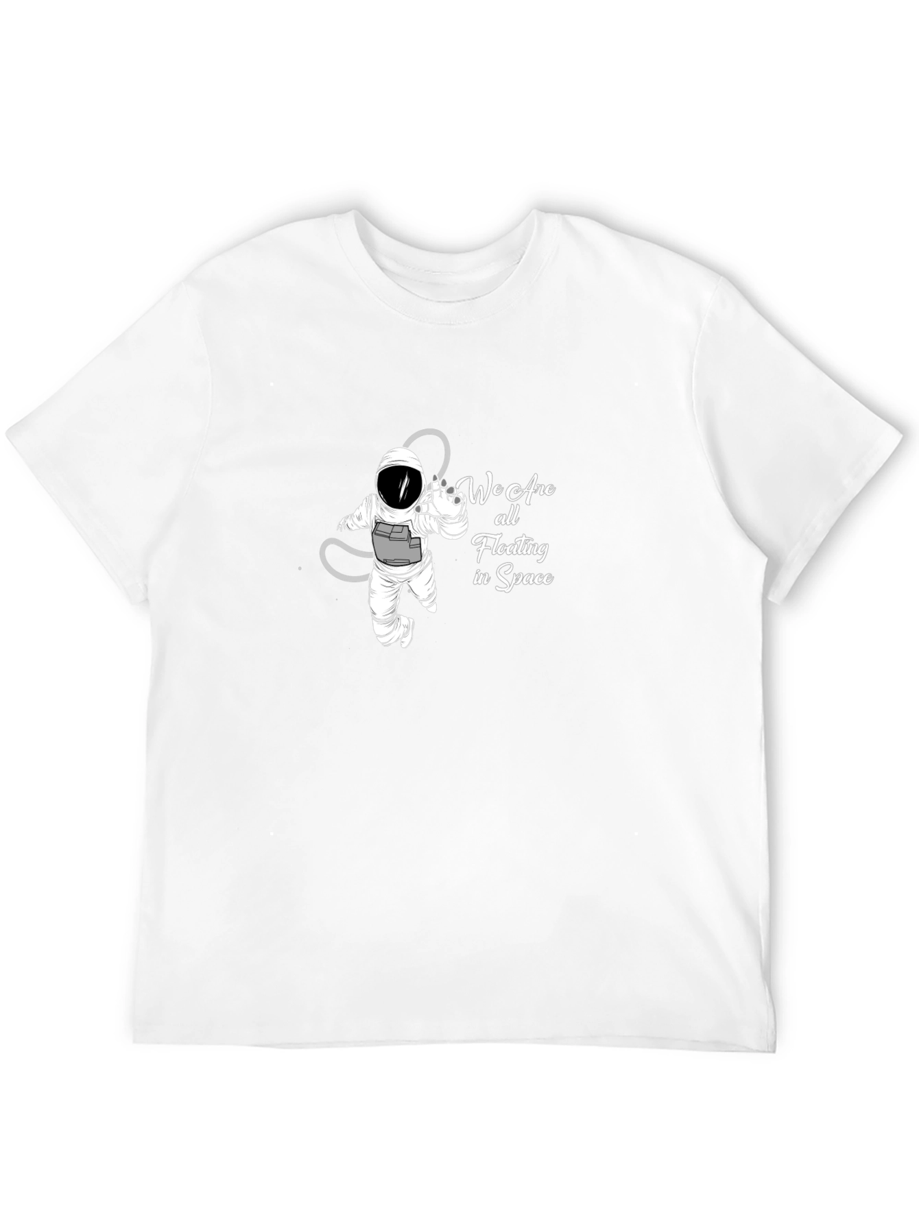 Astronaut T-Shirt: Floating in Space Design
