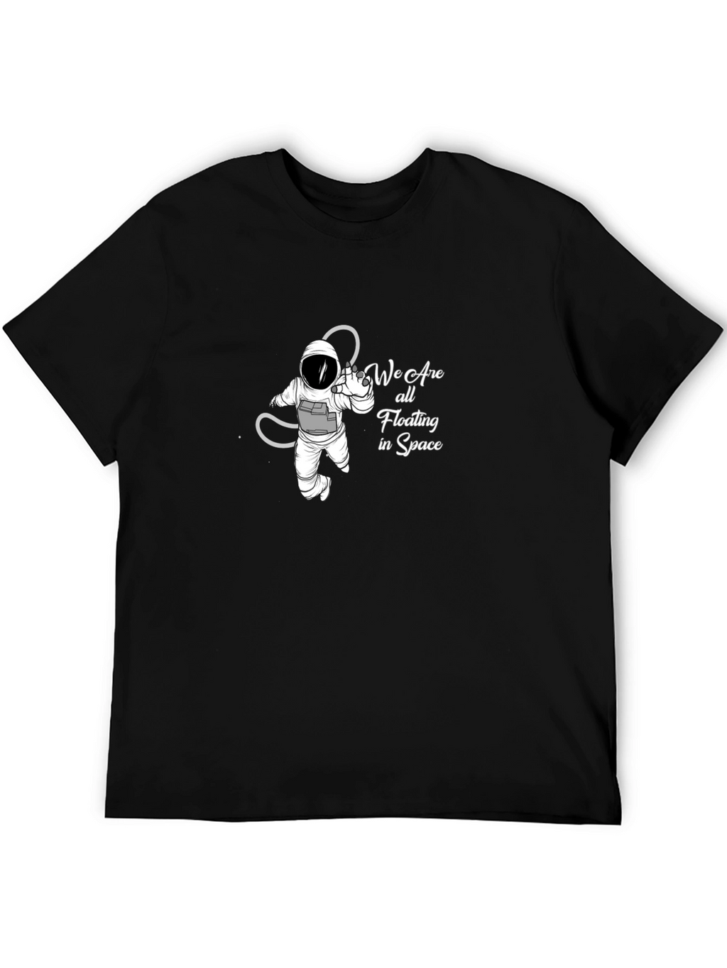 Astronaut T-Shirt: Floating in Space Design