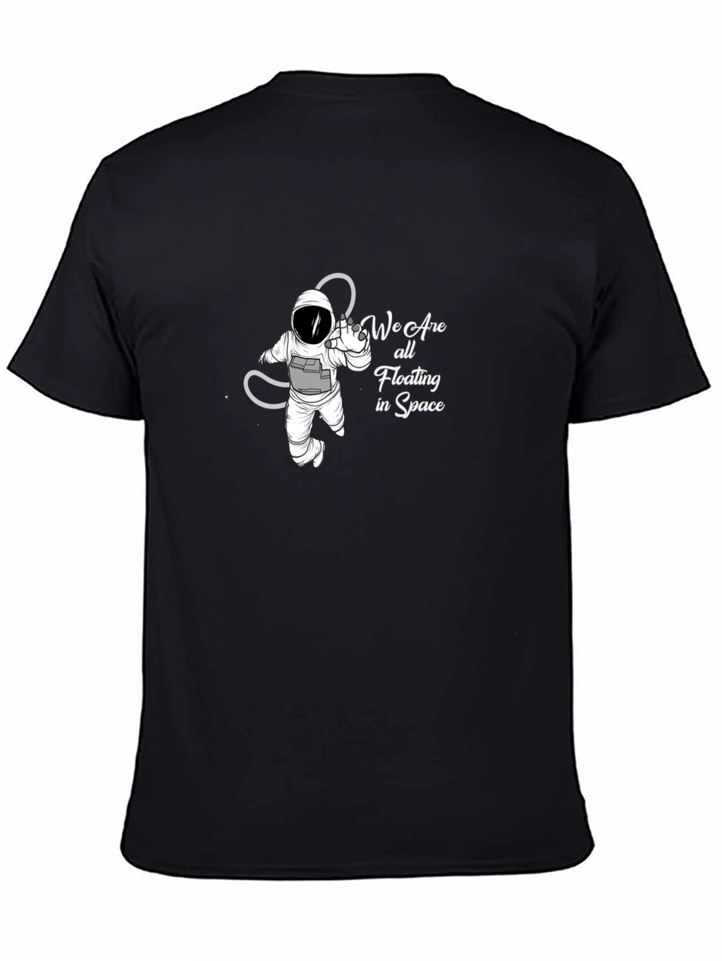 Astronaut T-Shirt: Floating in Space Design