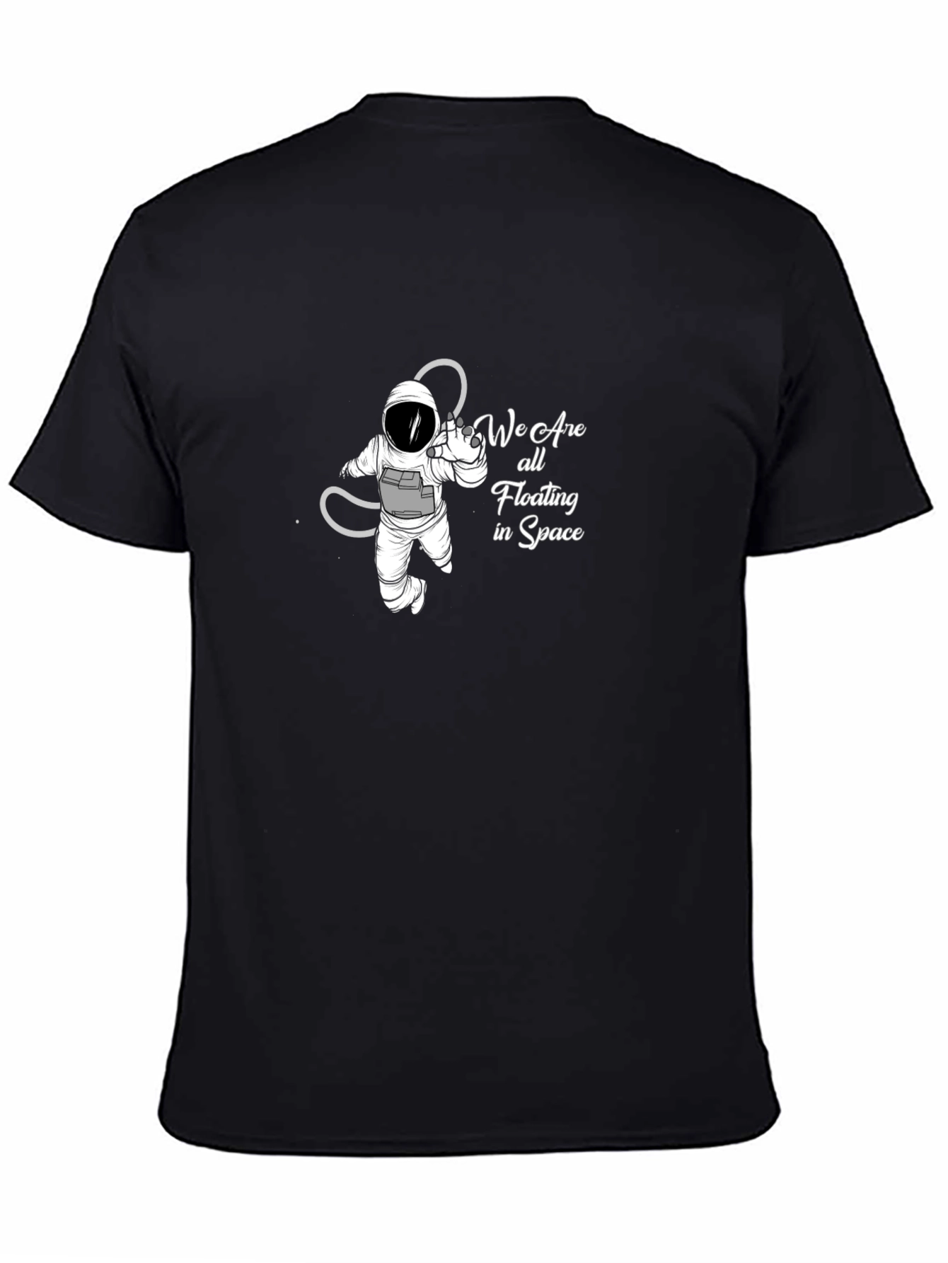 Astronaut T-Shirt: Floating in Space Design