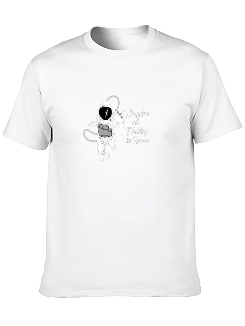 Astronaut T-Shirt: Floating in Space Design